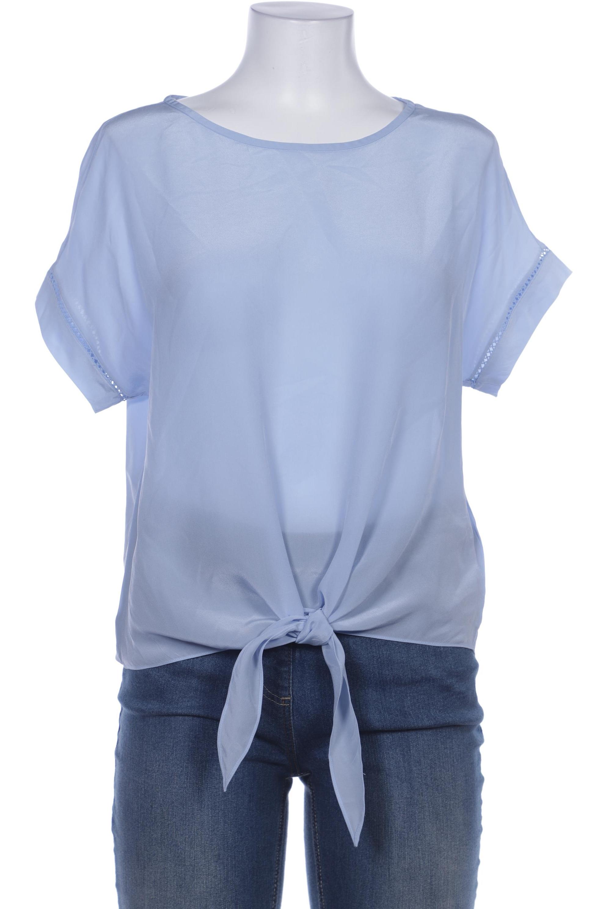 

Massimo Dutti Damen Bluse, blau, Gr. 38