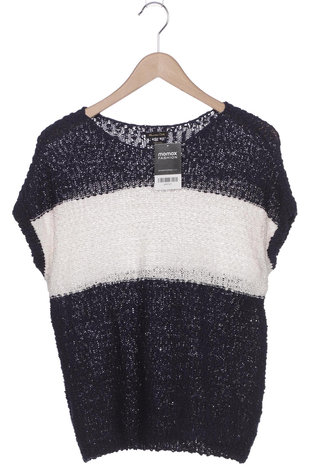 

Massimo Dutti Damen Pullover, marineblau, Gr. 38
