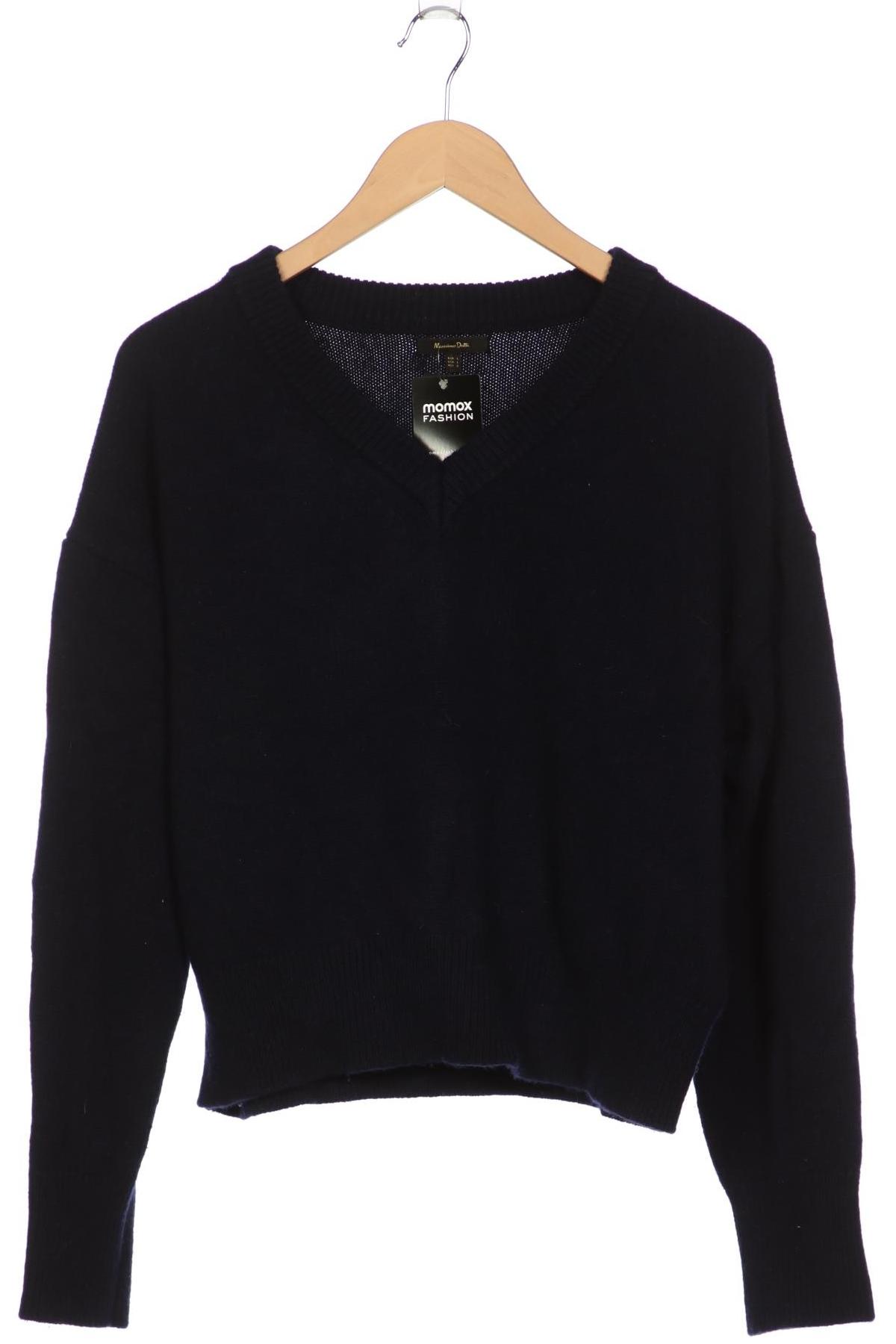 

Massimo Dutti Damen Pullover, marineblau, Gr. 42