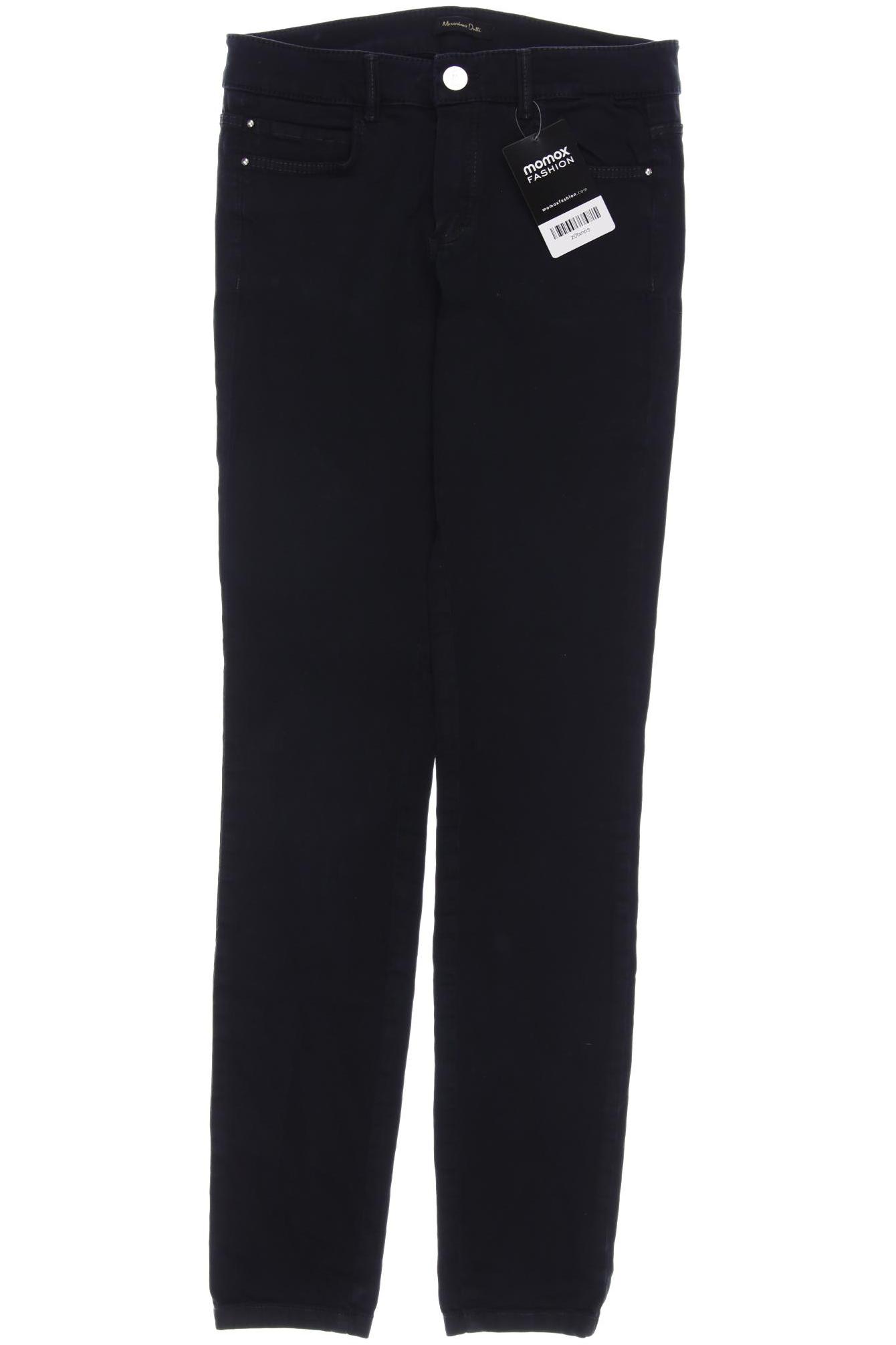 

Massimo Dutti Damen Stoffhose, schwarz, Gr. 36