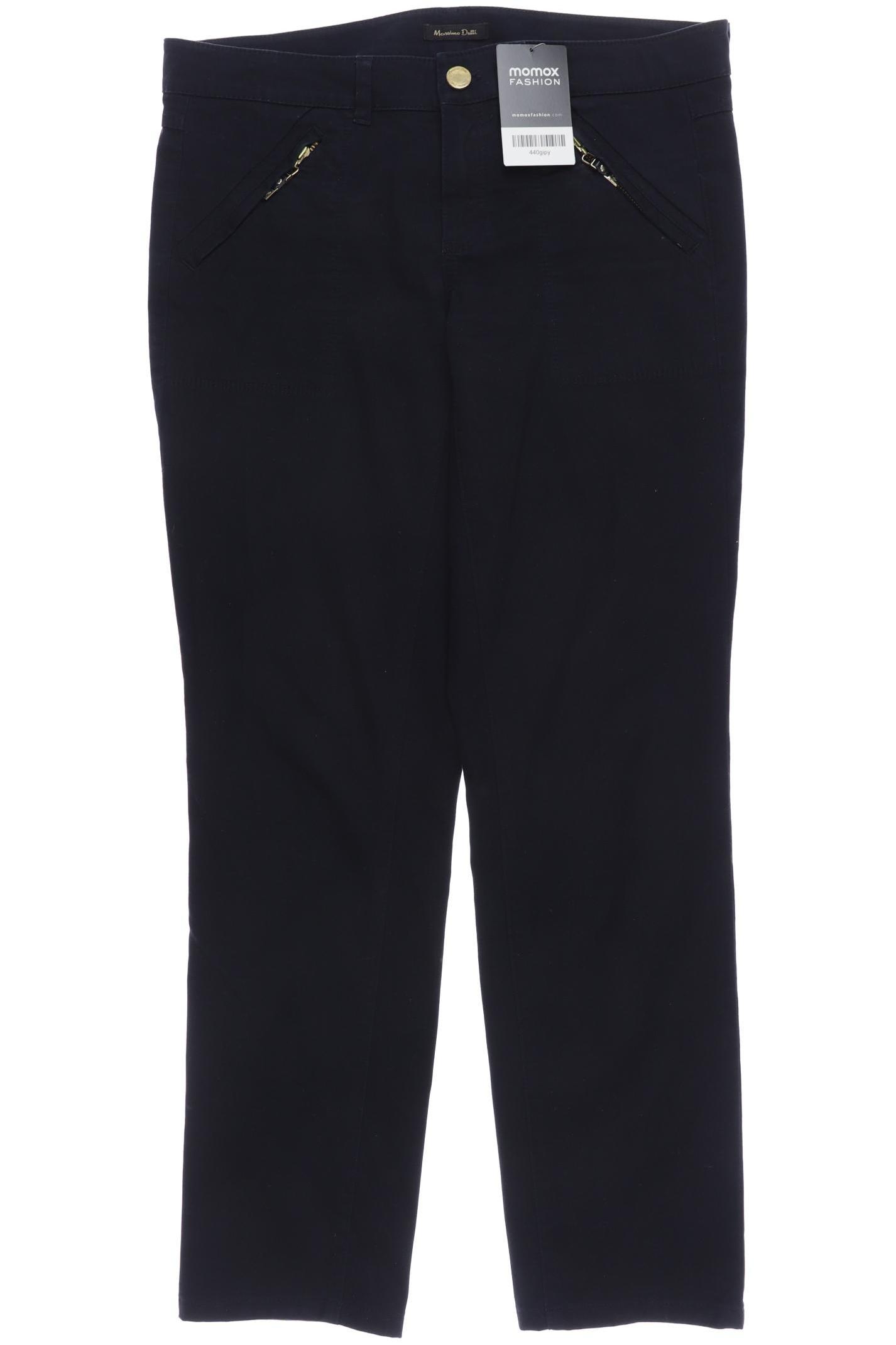 Thumbnail - Massimo Dutti Damen Stoffhose, marineblau, Gr. 38
