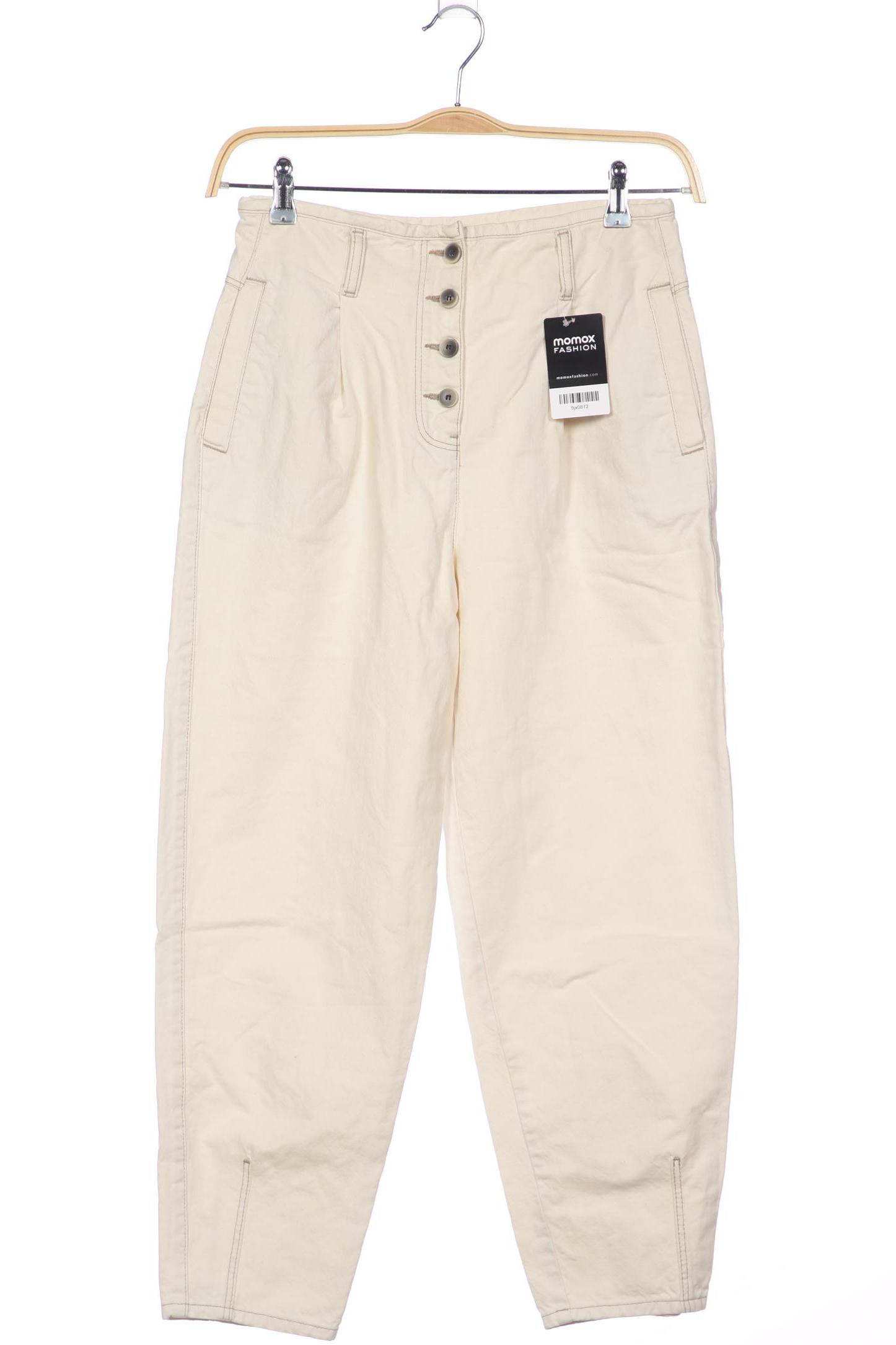 

Massimo Dutti Damen Jeans, weiß, Gr. 38