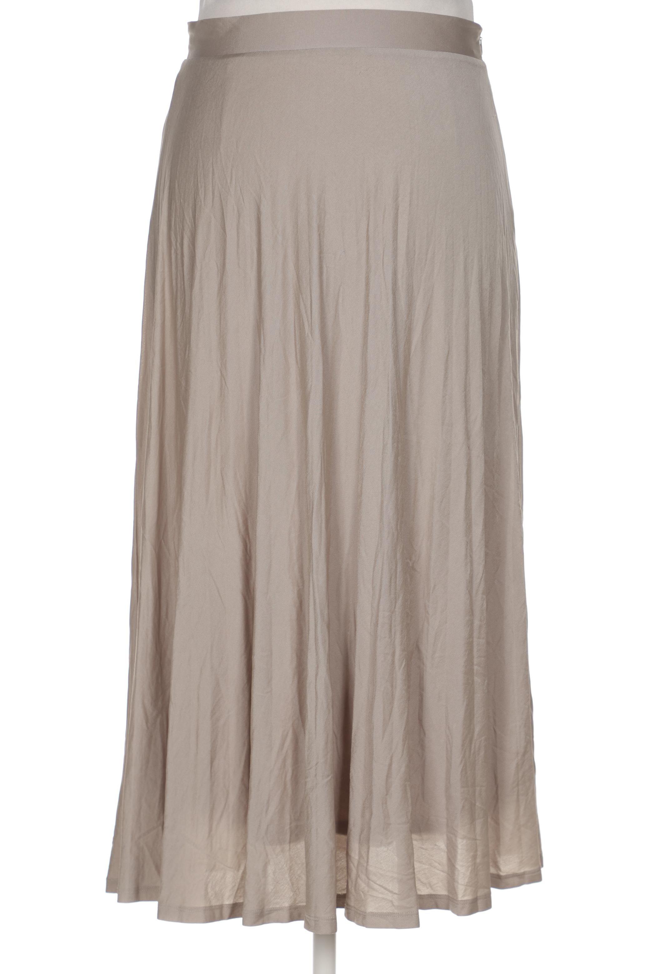 

Massimo Dutti Damen Rock, beige, Gr. 42