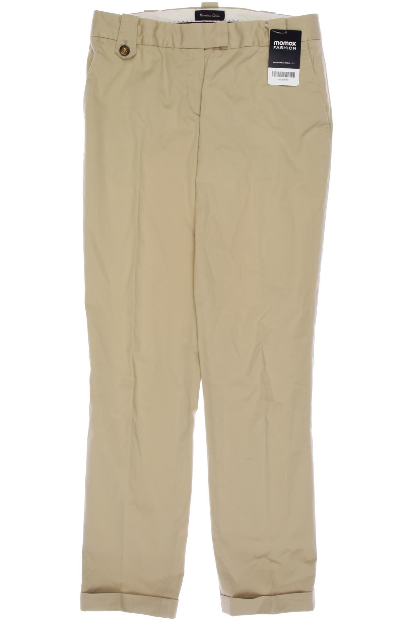 

Massimo Dutti Damen Stoffhose, beige, Gr. 38