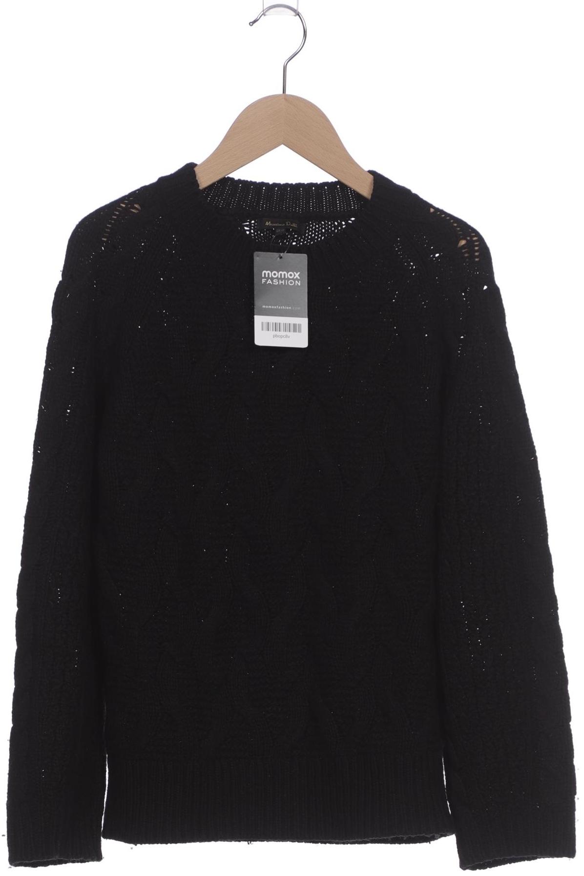 

Massimo Dutti Damen Pullover, schwarz, Gr. 34