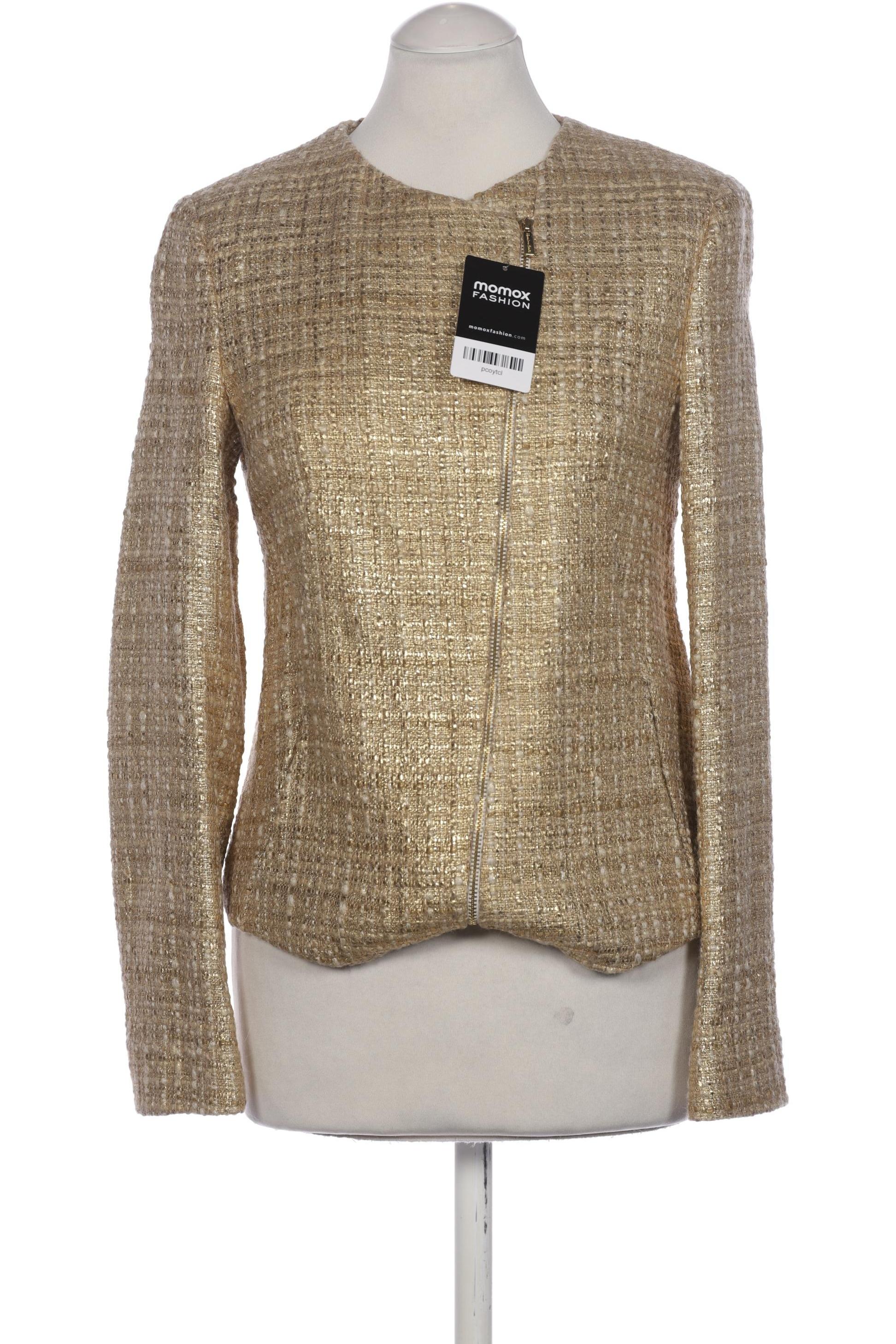 

Massimo Dutti Damen Blazer, gold, Gr. 40