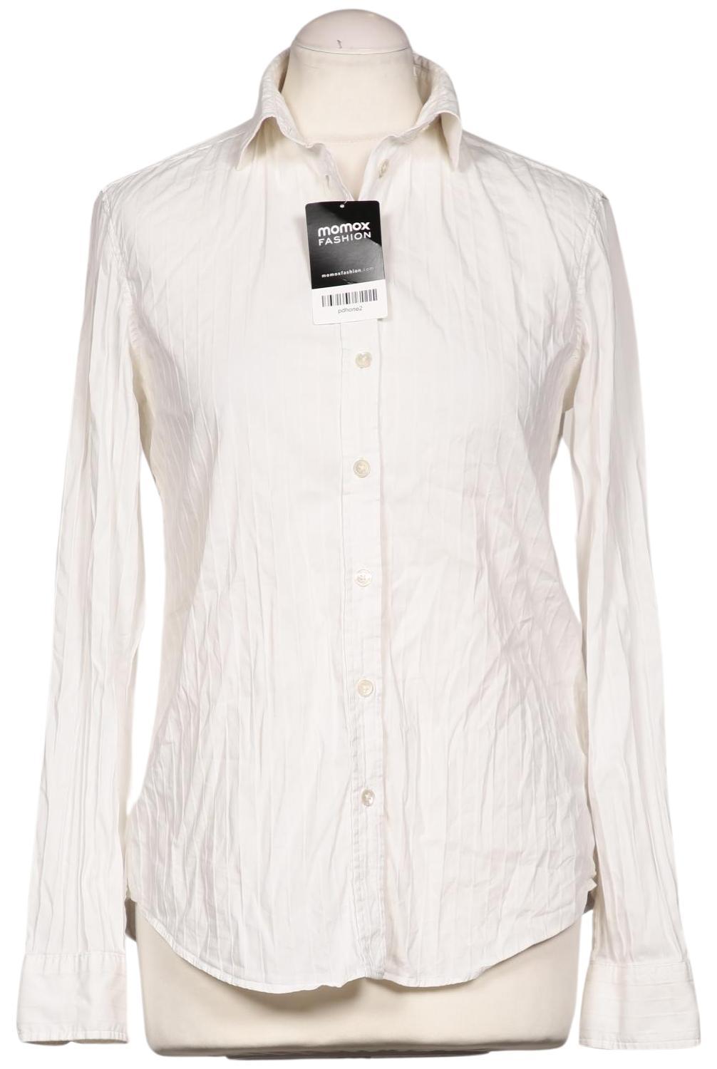 

Massimo Dutti Damen Bluse, weiß, Gr. 36