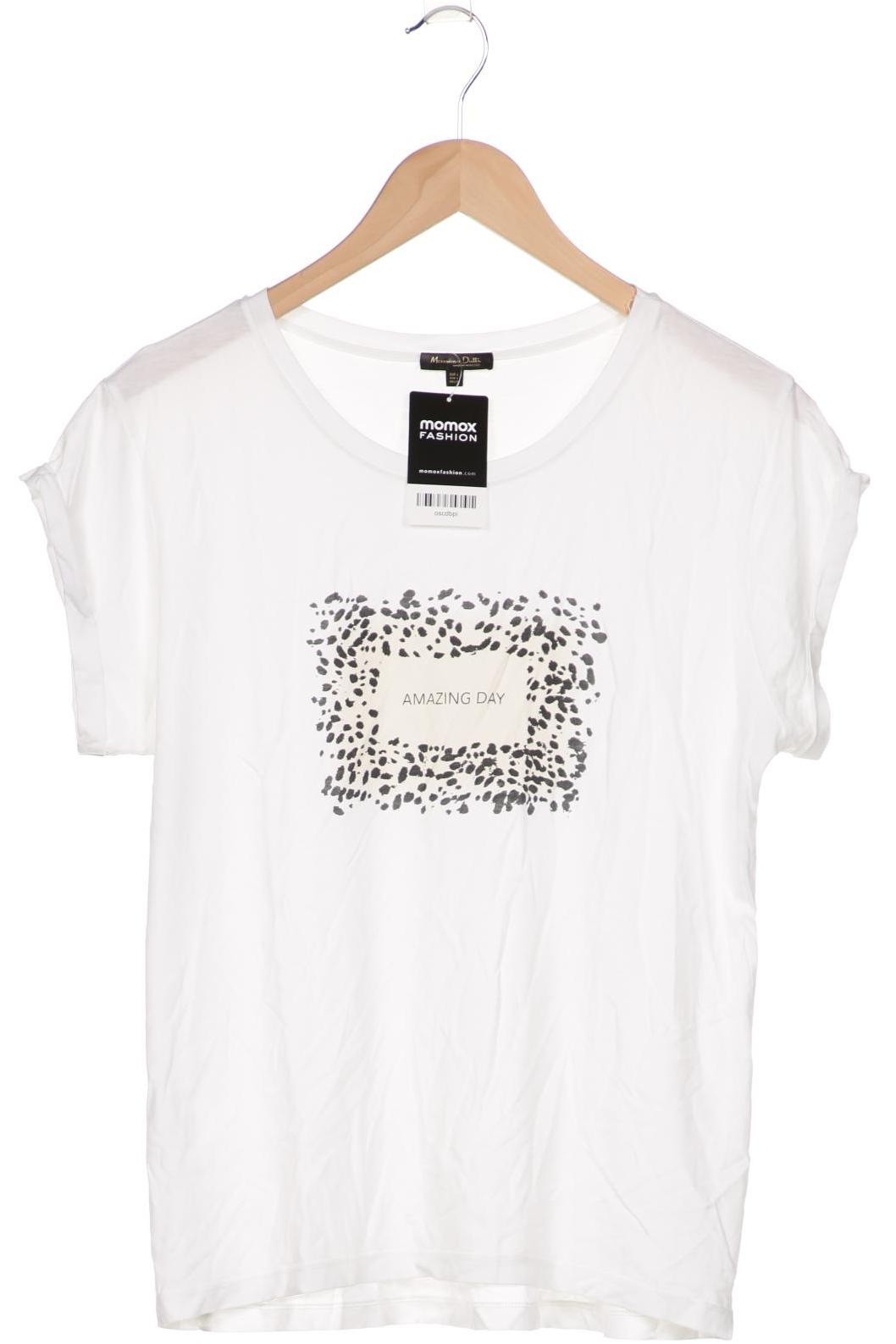 

Massimo Dutti Damen T-Shirt, weiß, Gr. 42
