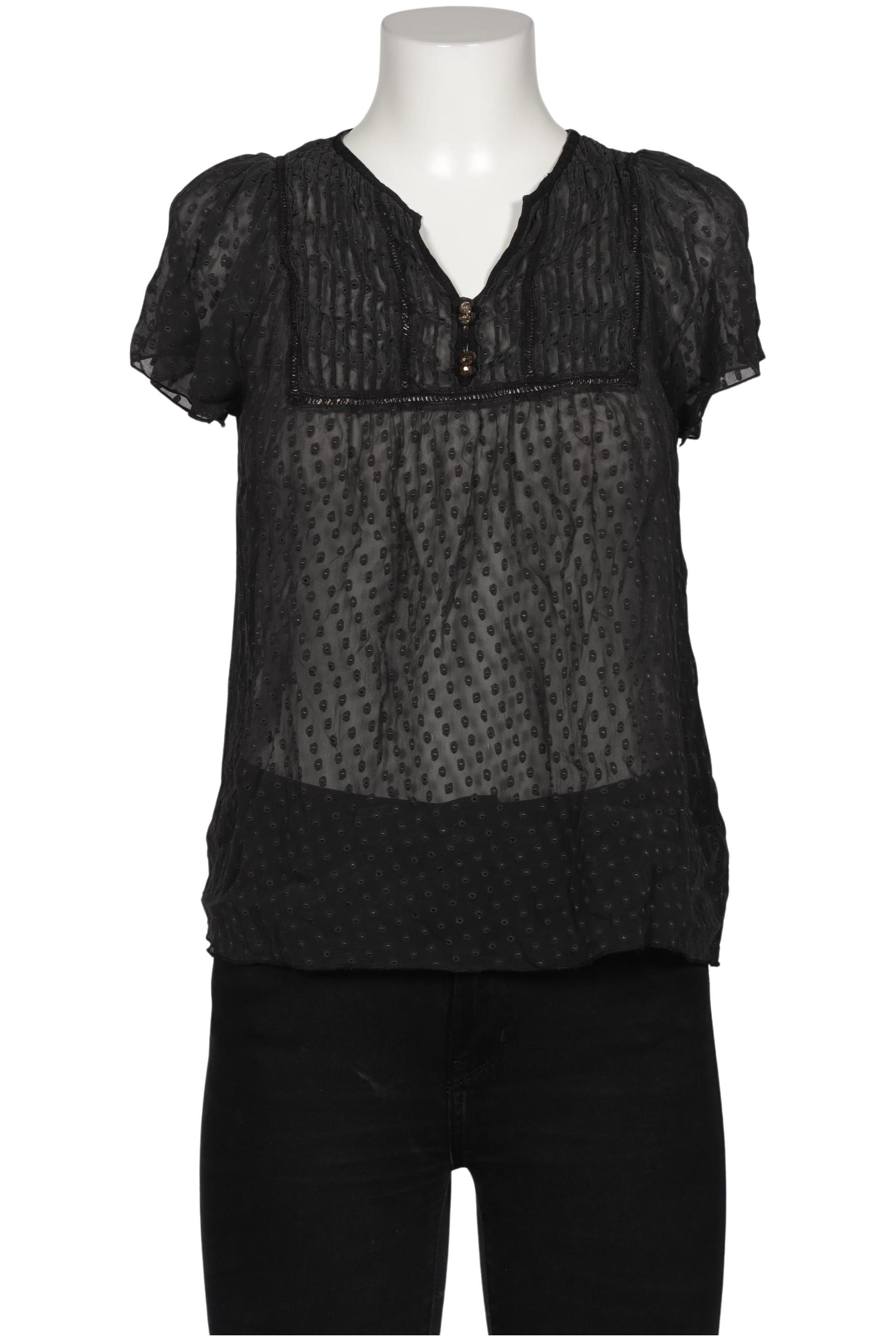

Massimo Dutti Damen Bluse, schwarz, Gr. 40