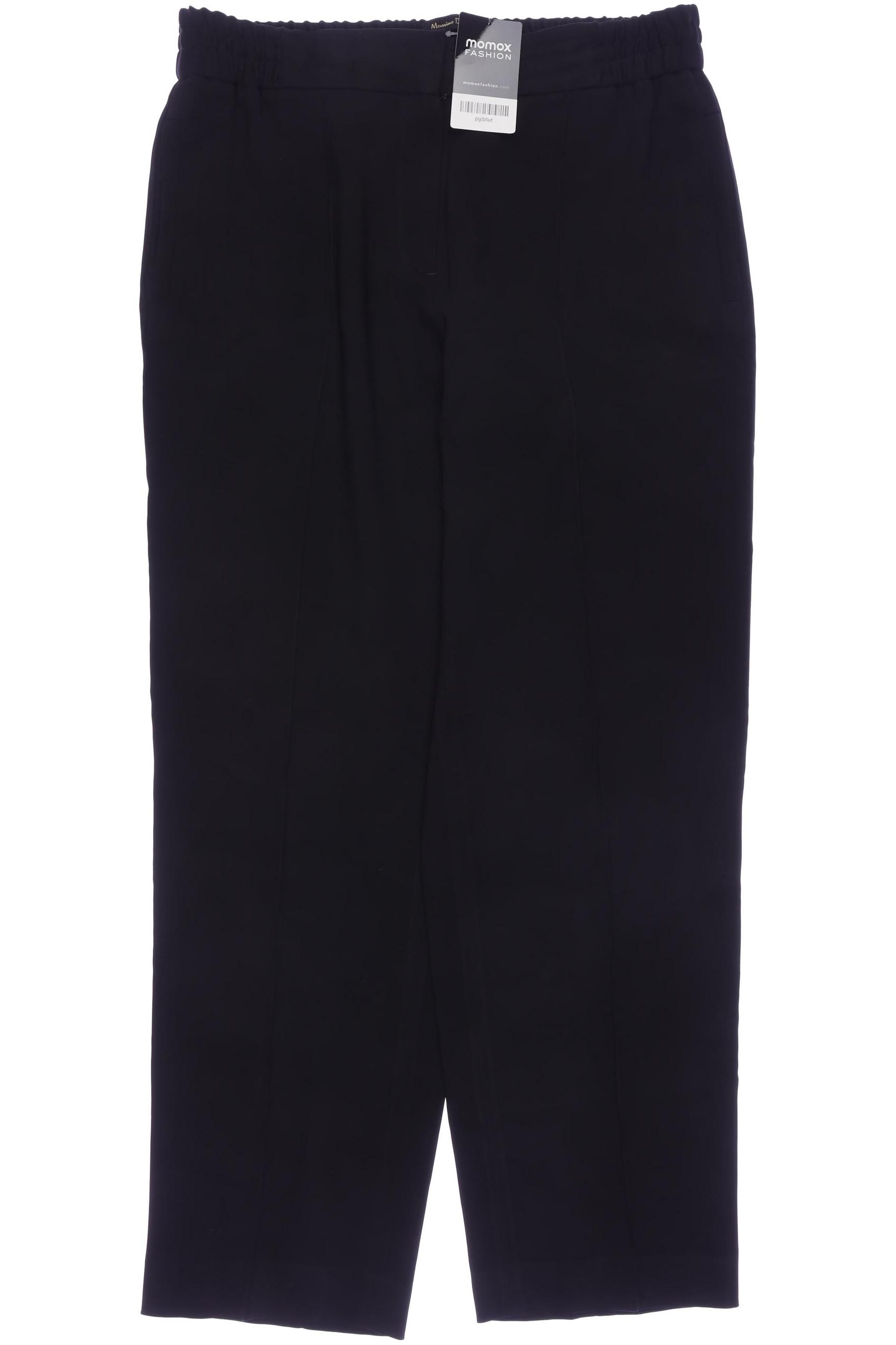 

Massimo Dutti Damen Stoffhose, schwarz, Gr. 42