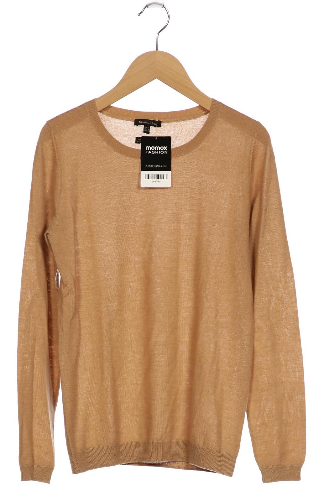 

Massimo Dutti Damen Pullover, beige, Gr. 36