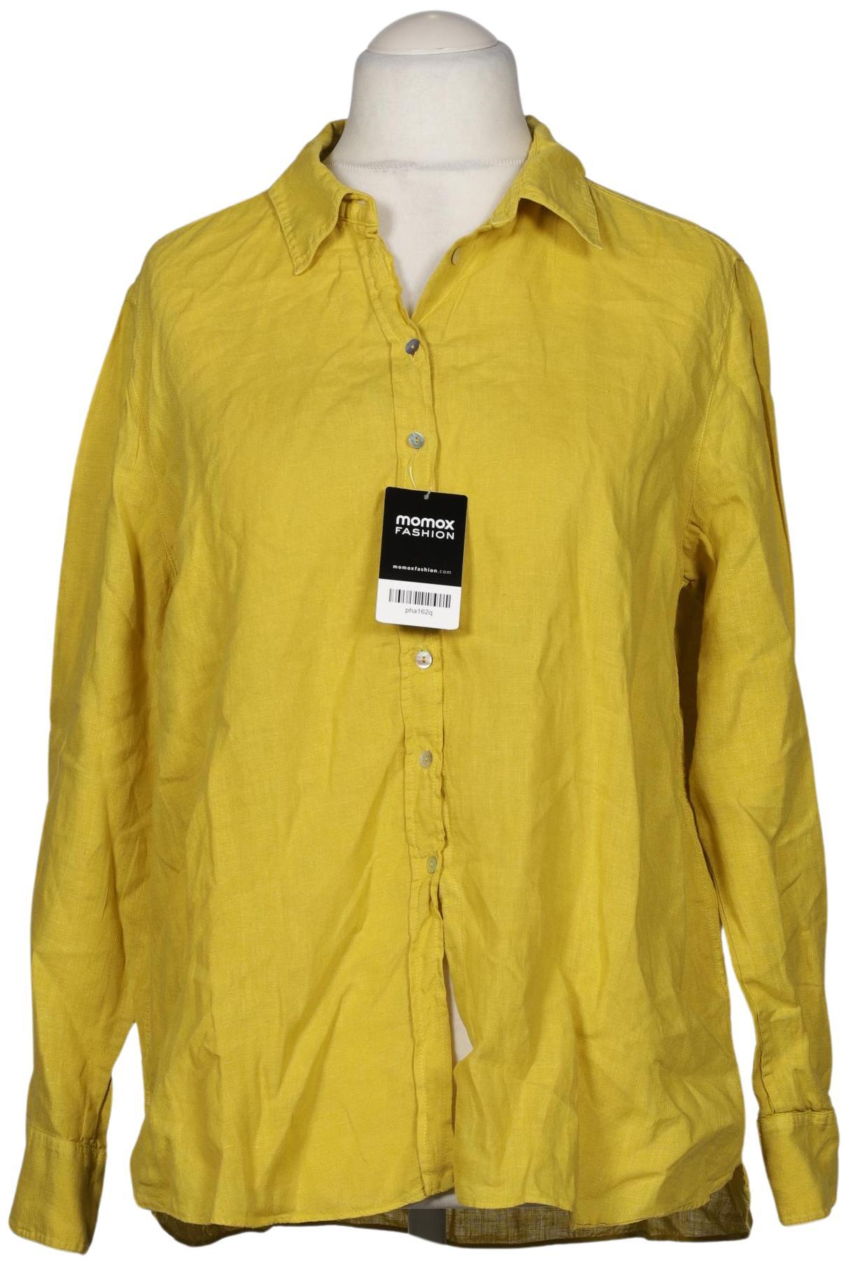 

Massimo Dutti Damen Bluse, gelb, Gr. 44