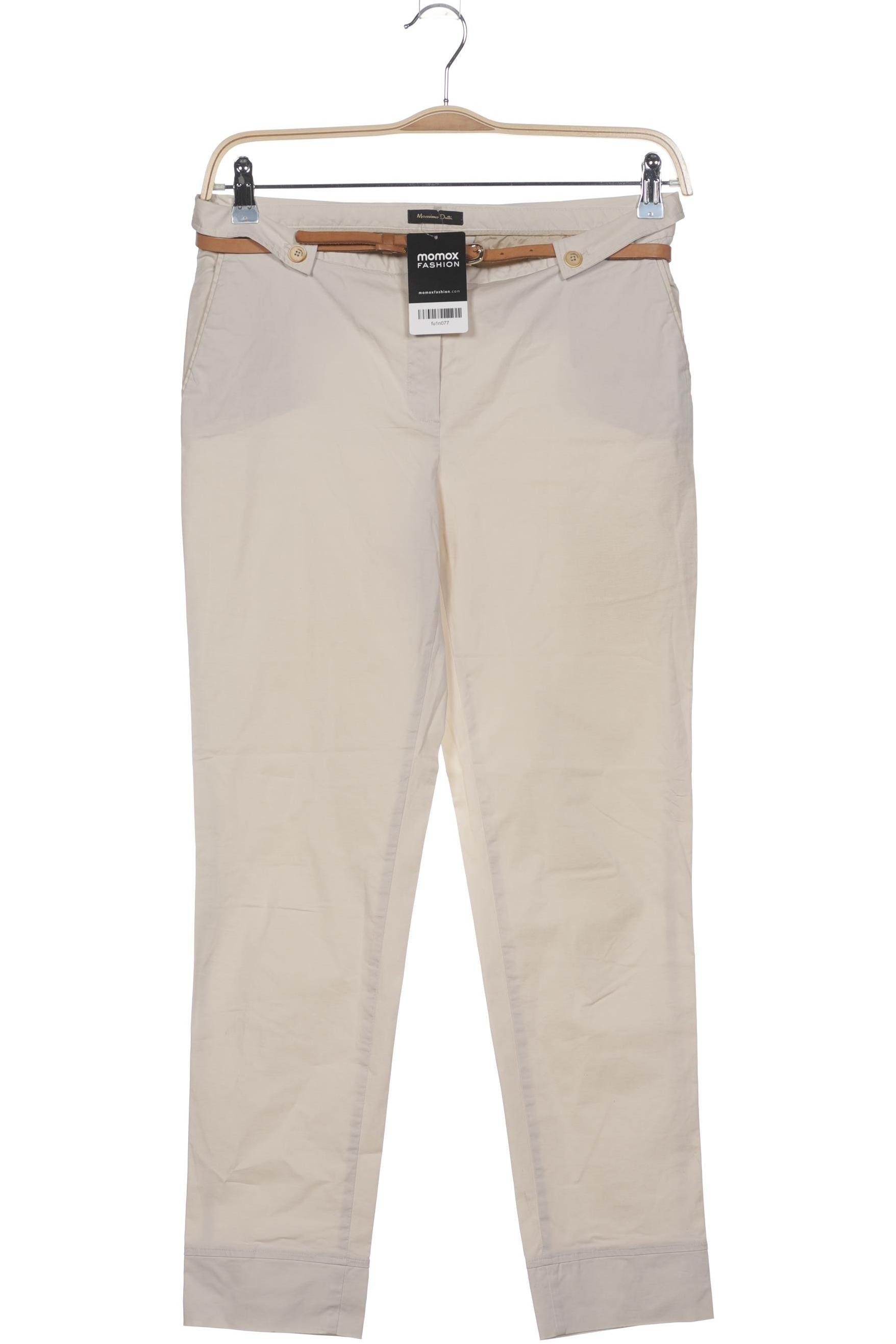 

Massimo Dutti Damen Stoffhose, beige, Gr. 40