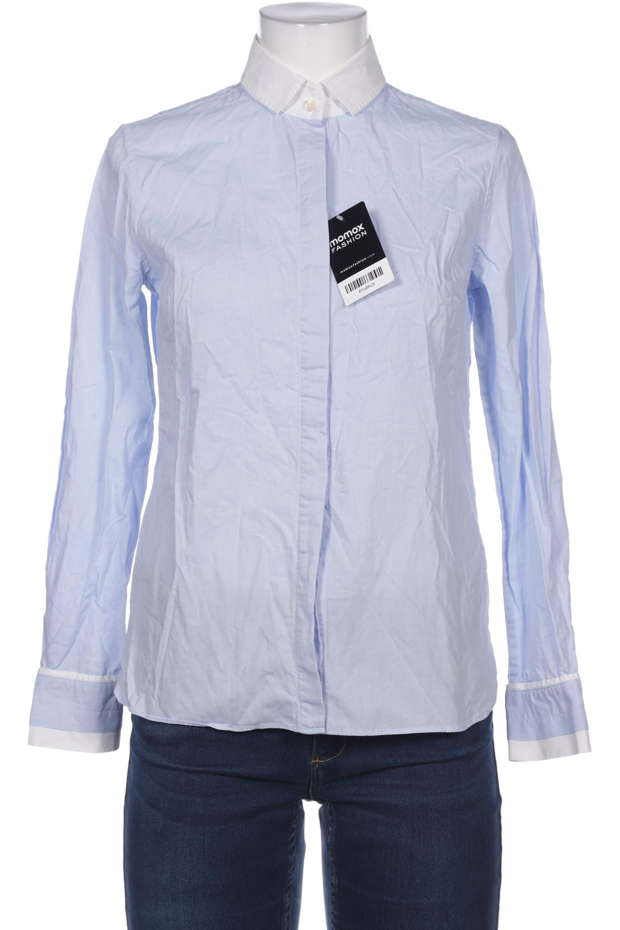 

Massimo Dutti Damen Bluse, hellblau, Gr. 40