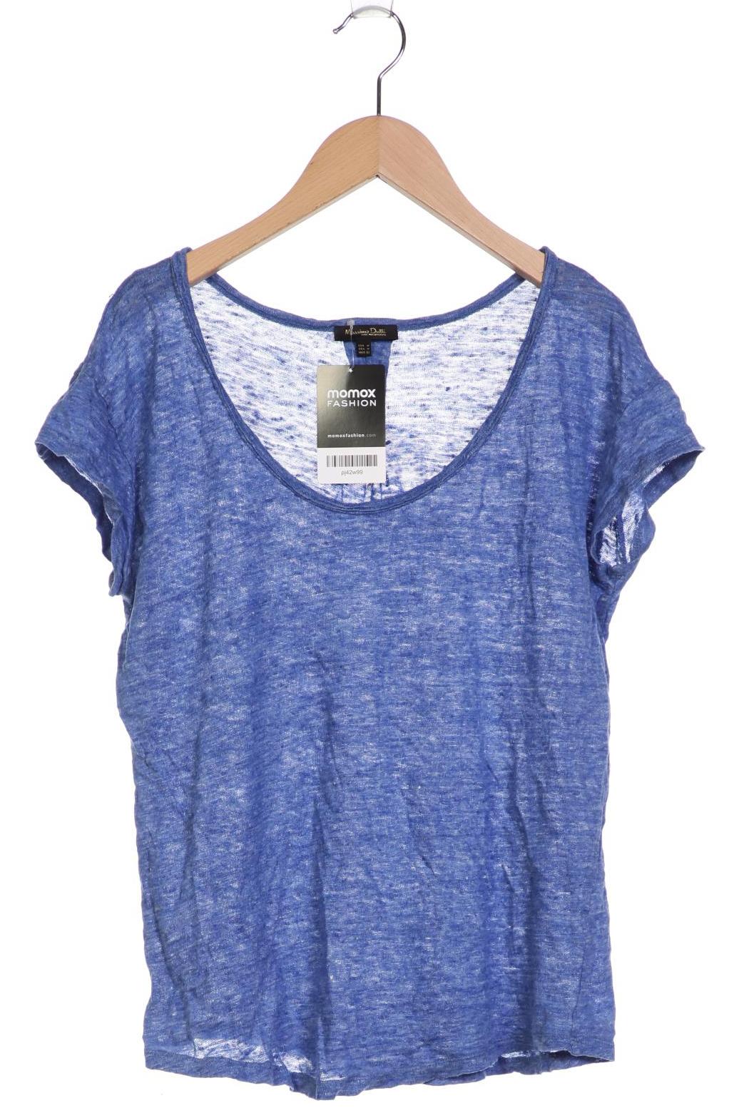 

Massimo Dutti Damen T-Shirt, blau, Gr. 38