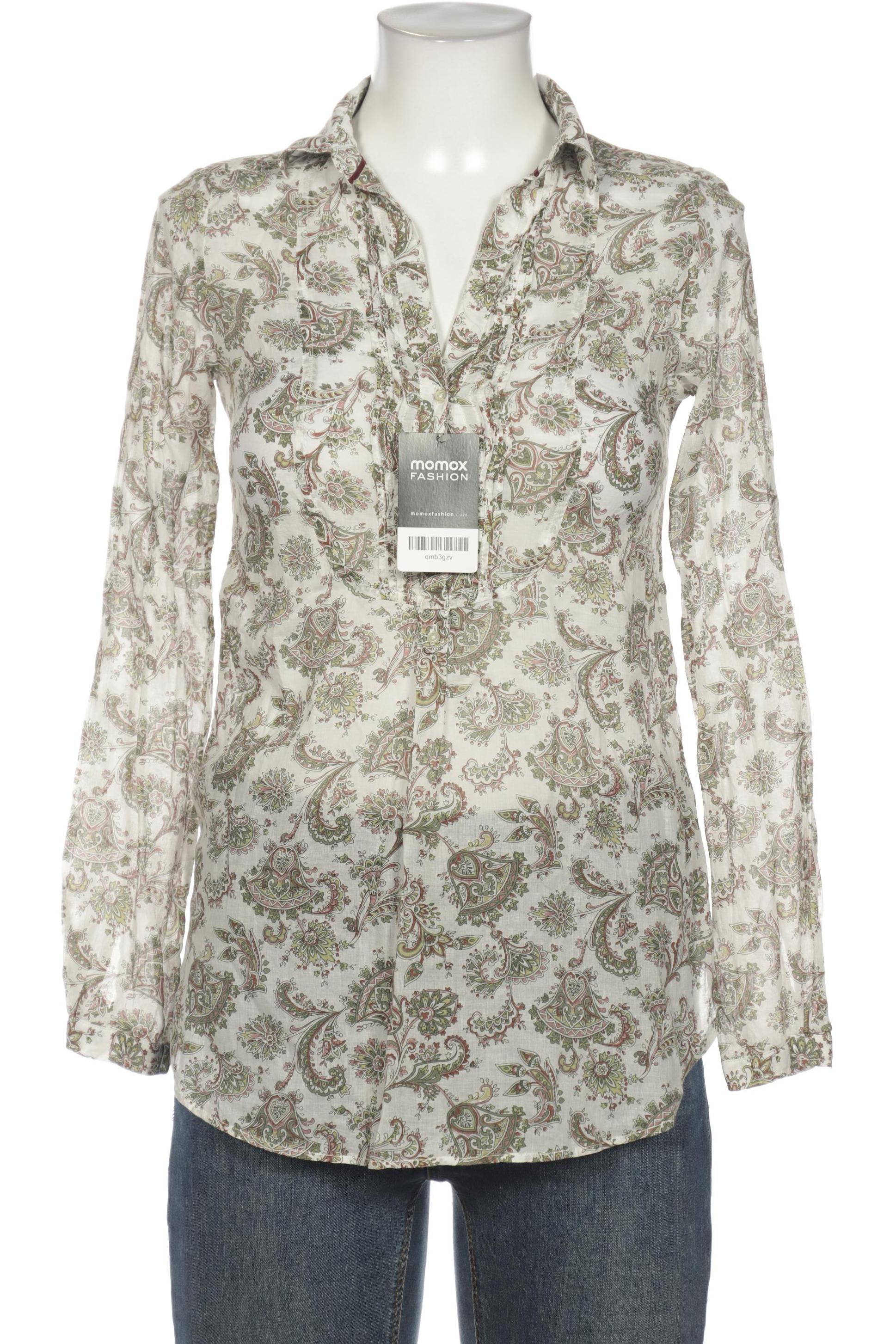 

Massimo Dutti Damen Bluse, weiß, Gr. 36