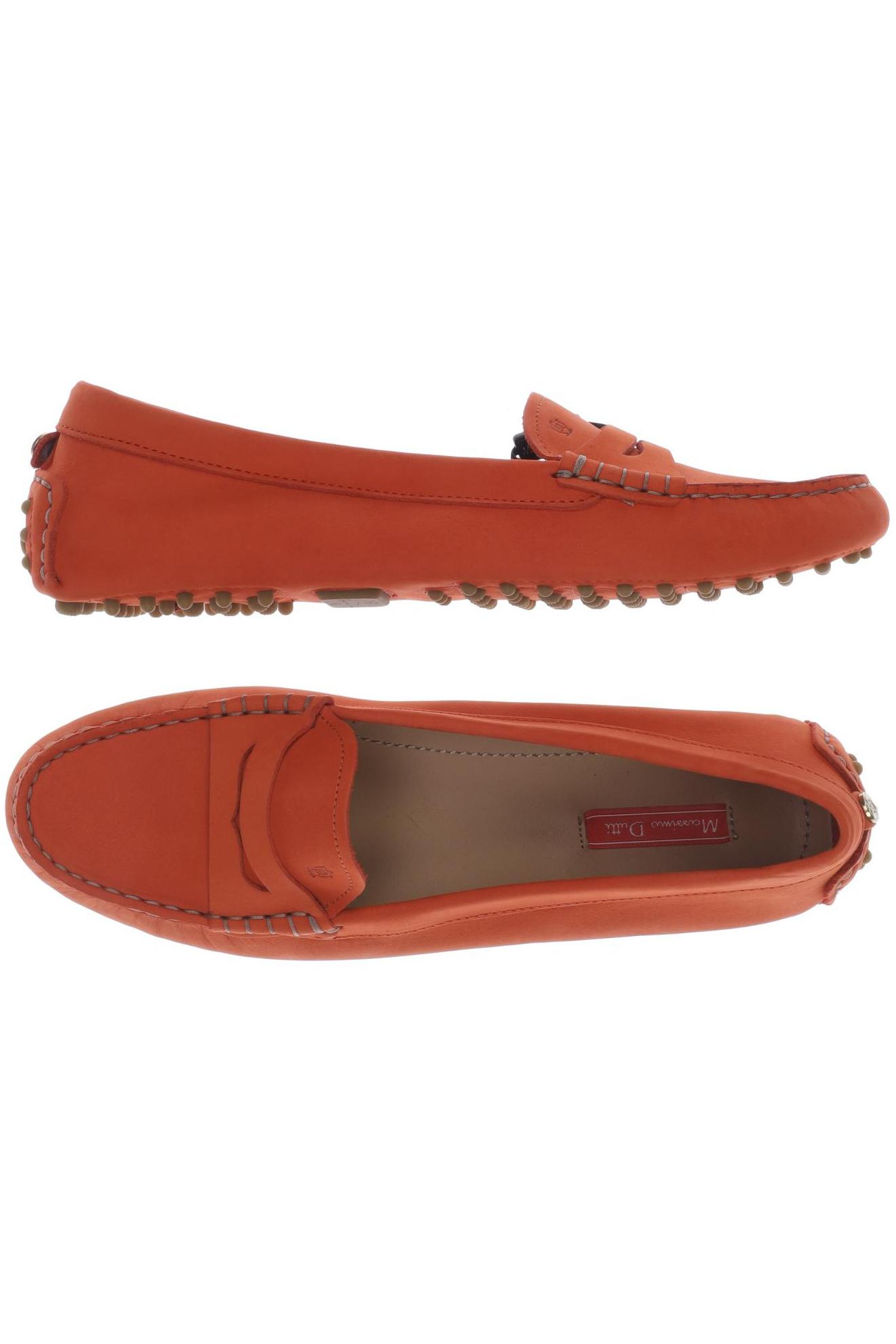 

Massimo Dutti Damen Halbschuh, orange, Gr. 40