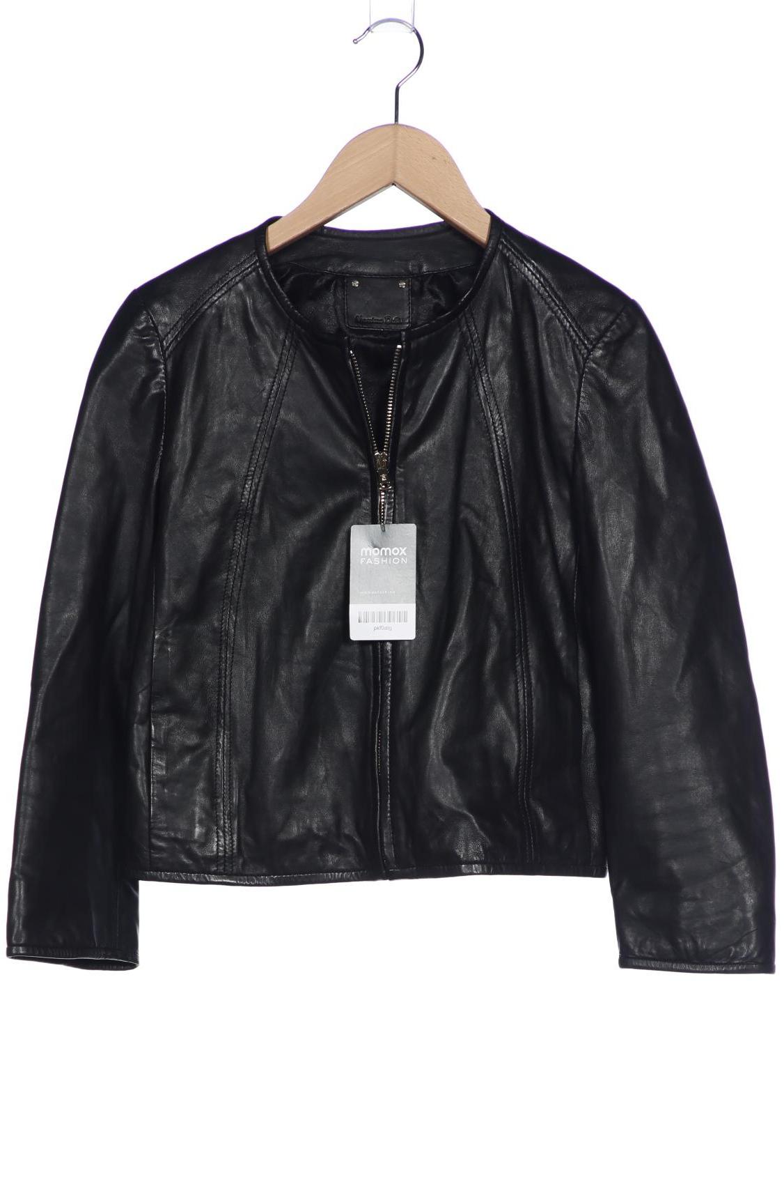 

Massimo Dutti Damen Jacke, schwarz, Gr. 36