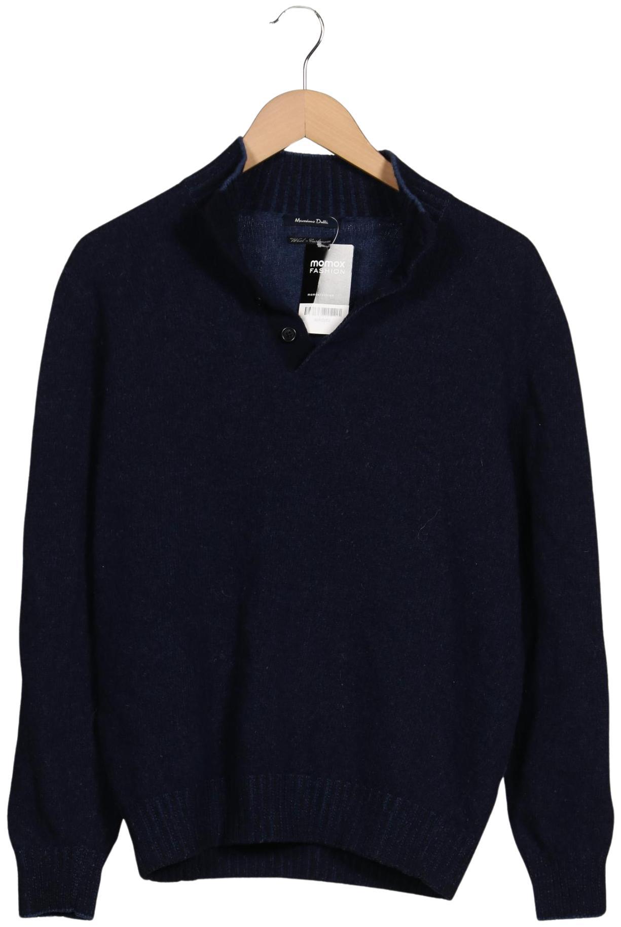 

Massimo Dutti Damen Pullover, marineblau, Gr. 42