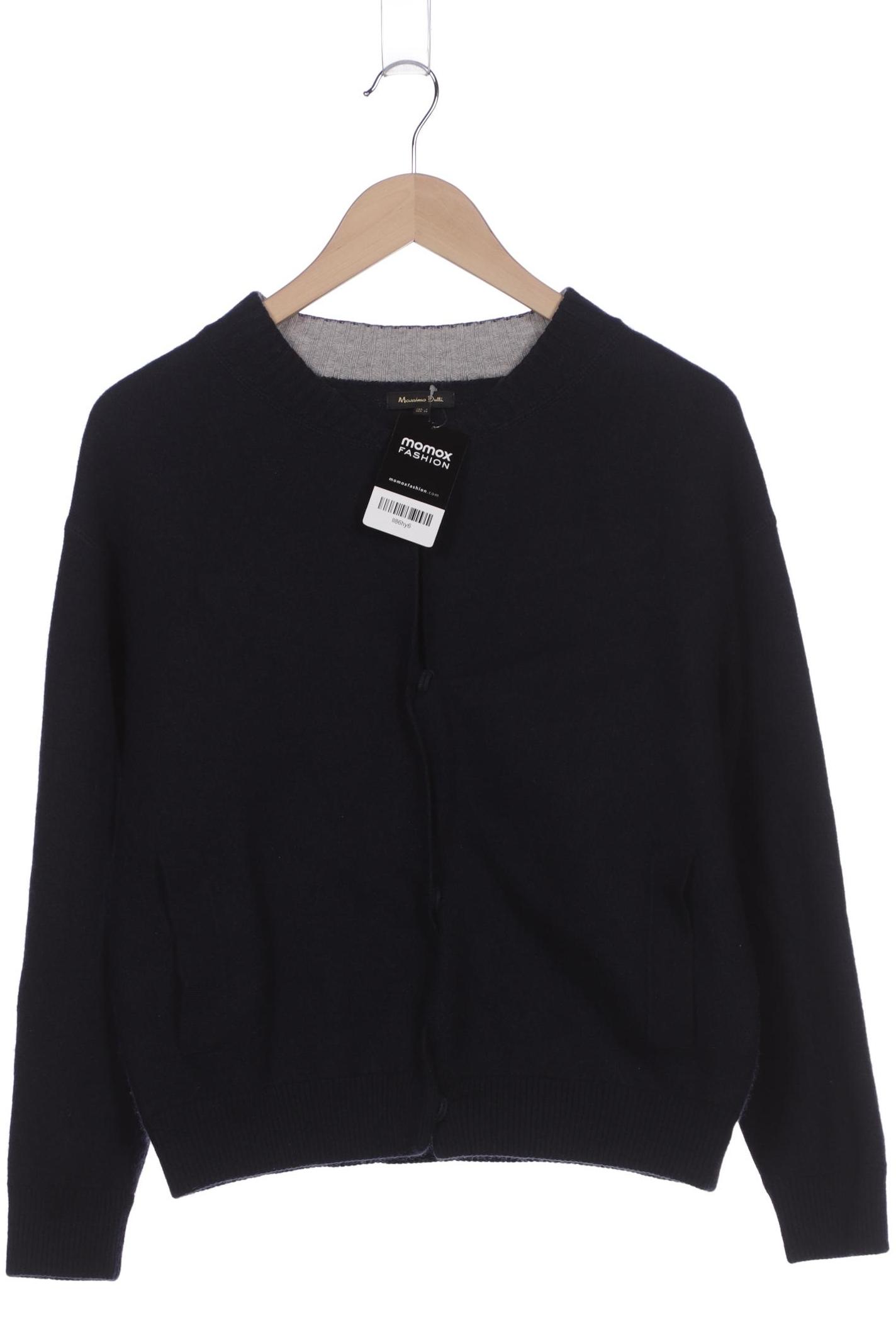 

Massimo Dutti Damen Strickjacke, marineblau, Gr. 42