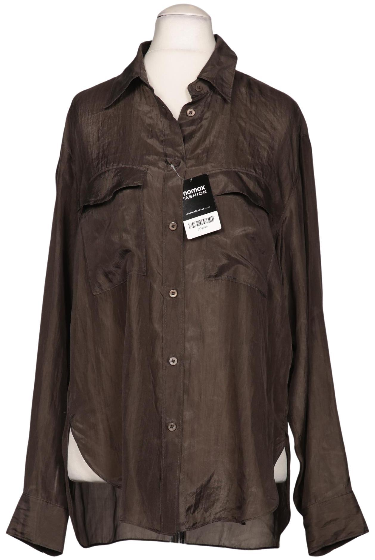 

Massimo Dutti Damen Bluse, braun, Gr. 40