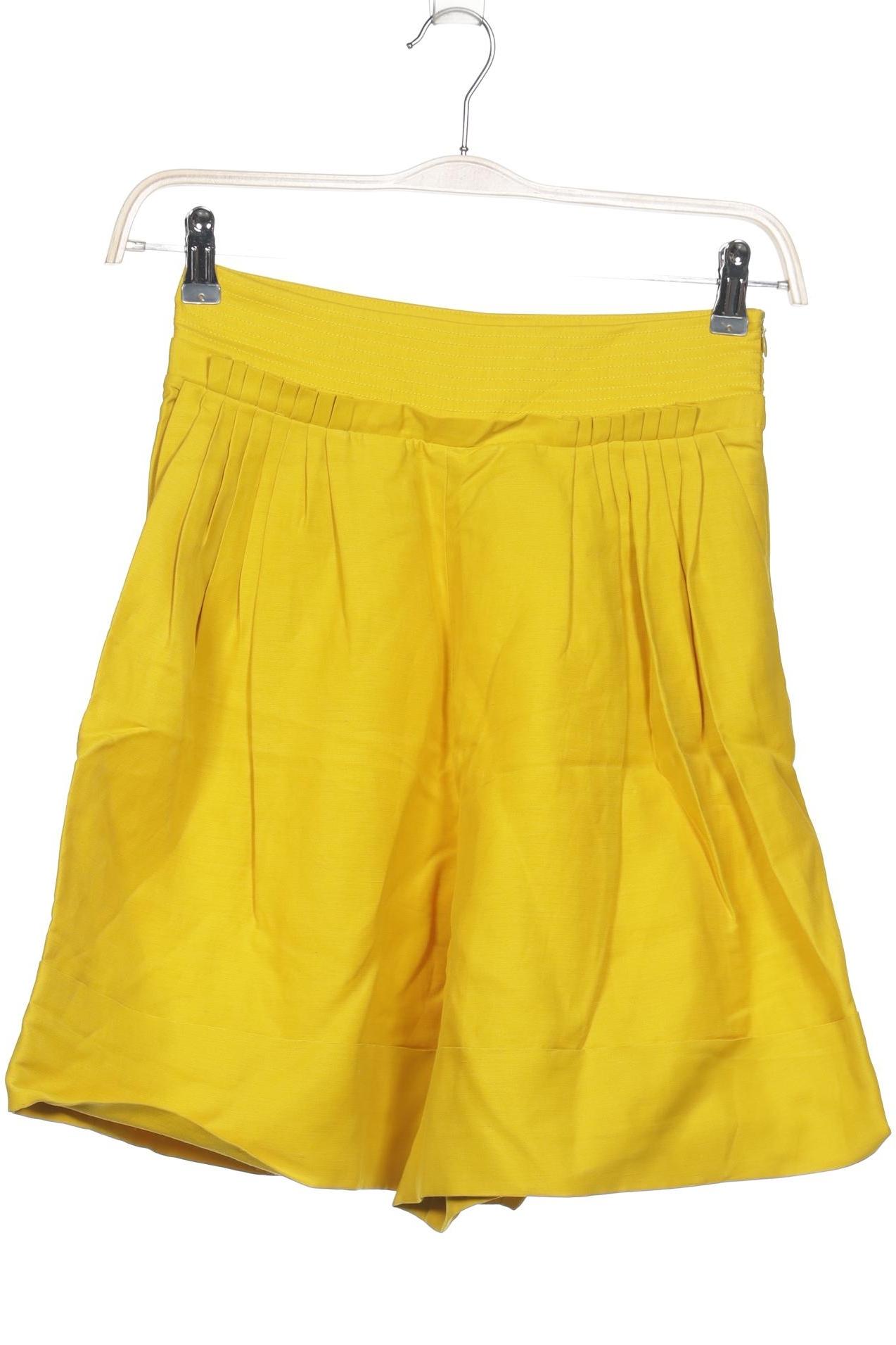 

Massimo Dutti Damen Shorts, gelb, Gr. 36