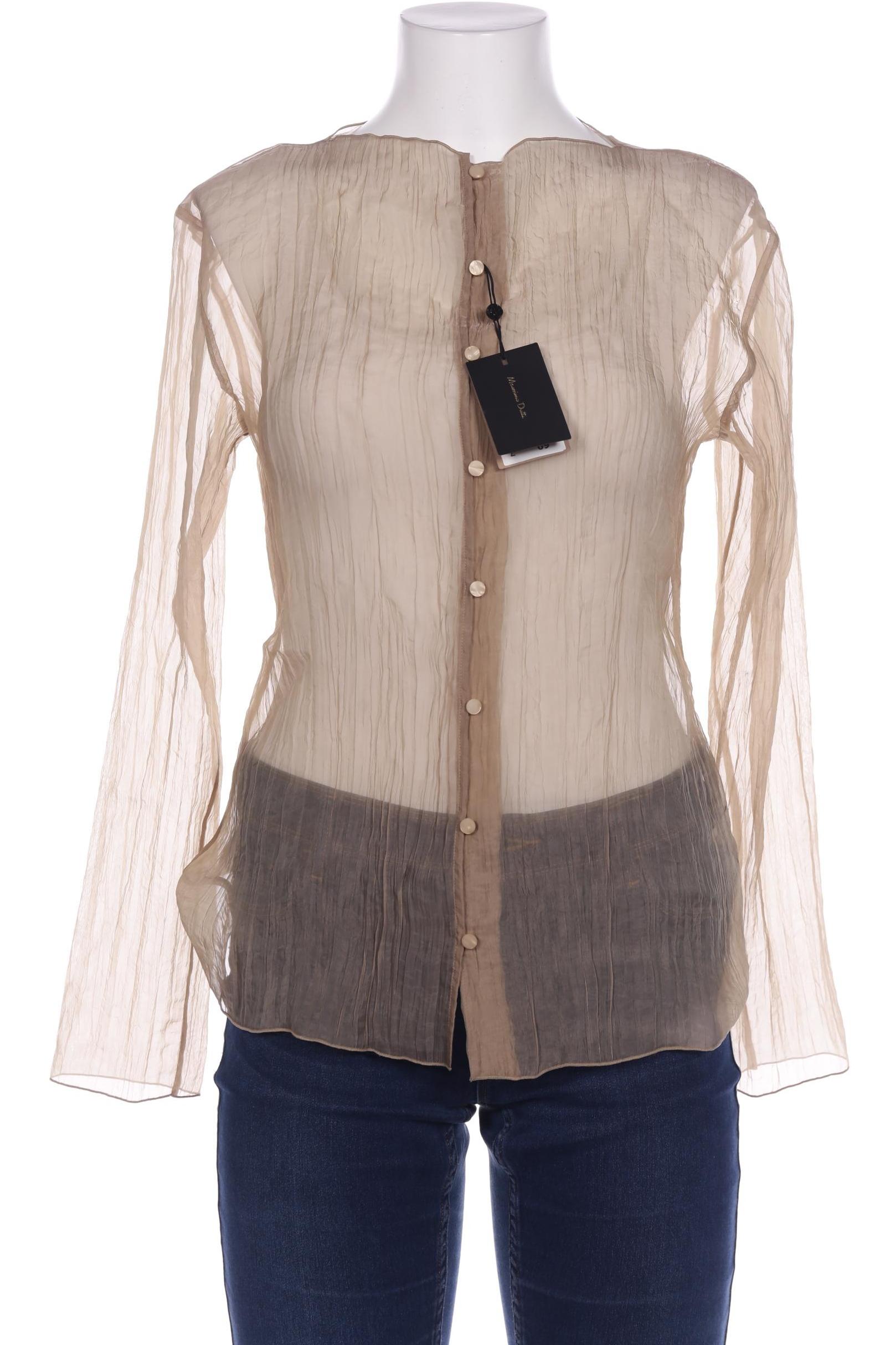 

Massimo Dutti Damen Bluse, braun, Gr. 38