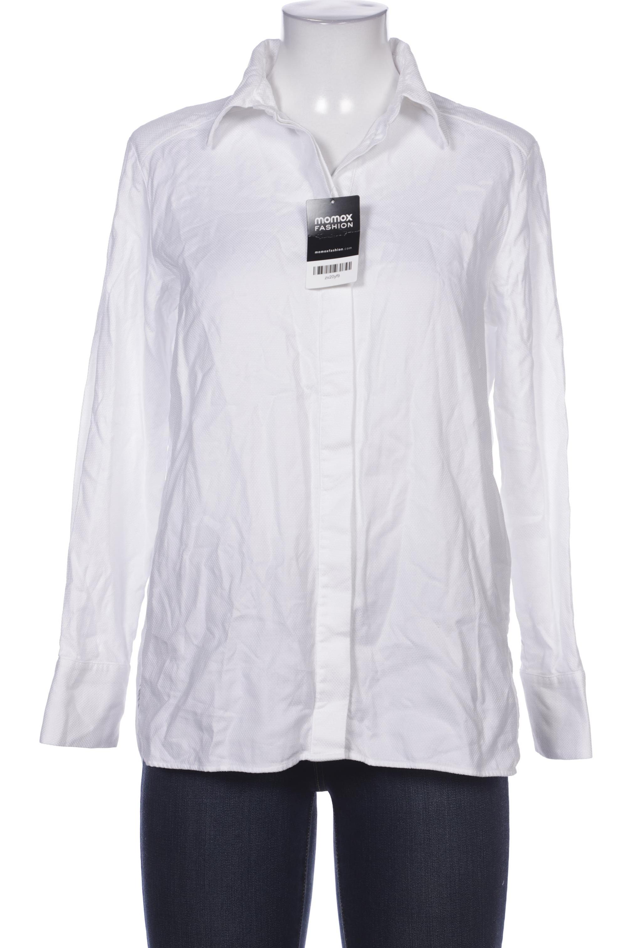 

Massimo Dutti Damen Bluse, weiß, Gr. 38