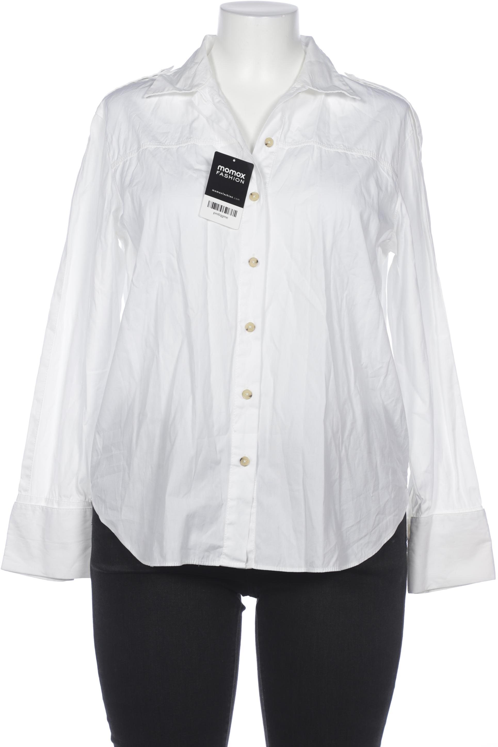 

Massimo Dutti Damen Bluse, weiß, Gr. 42