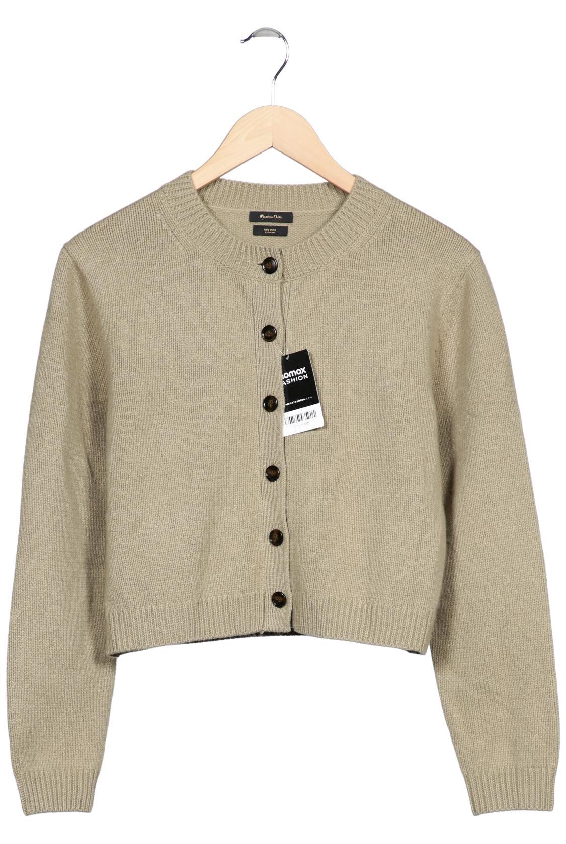 

Massimo Dutti Damen Strickjacke, beige, Gr. 38
