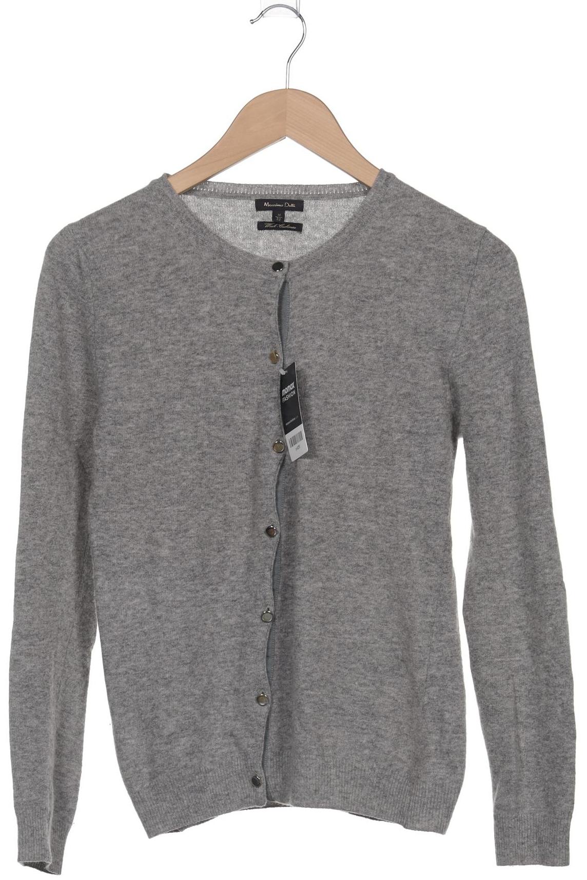 

Massimo Dutti Damen Strickjacke, grau, Gr. 38