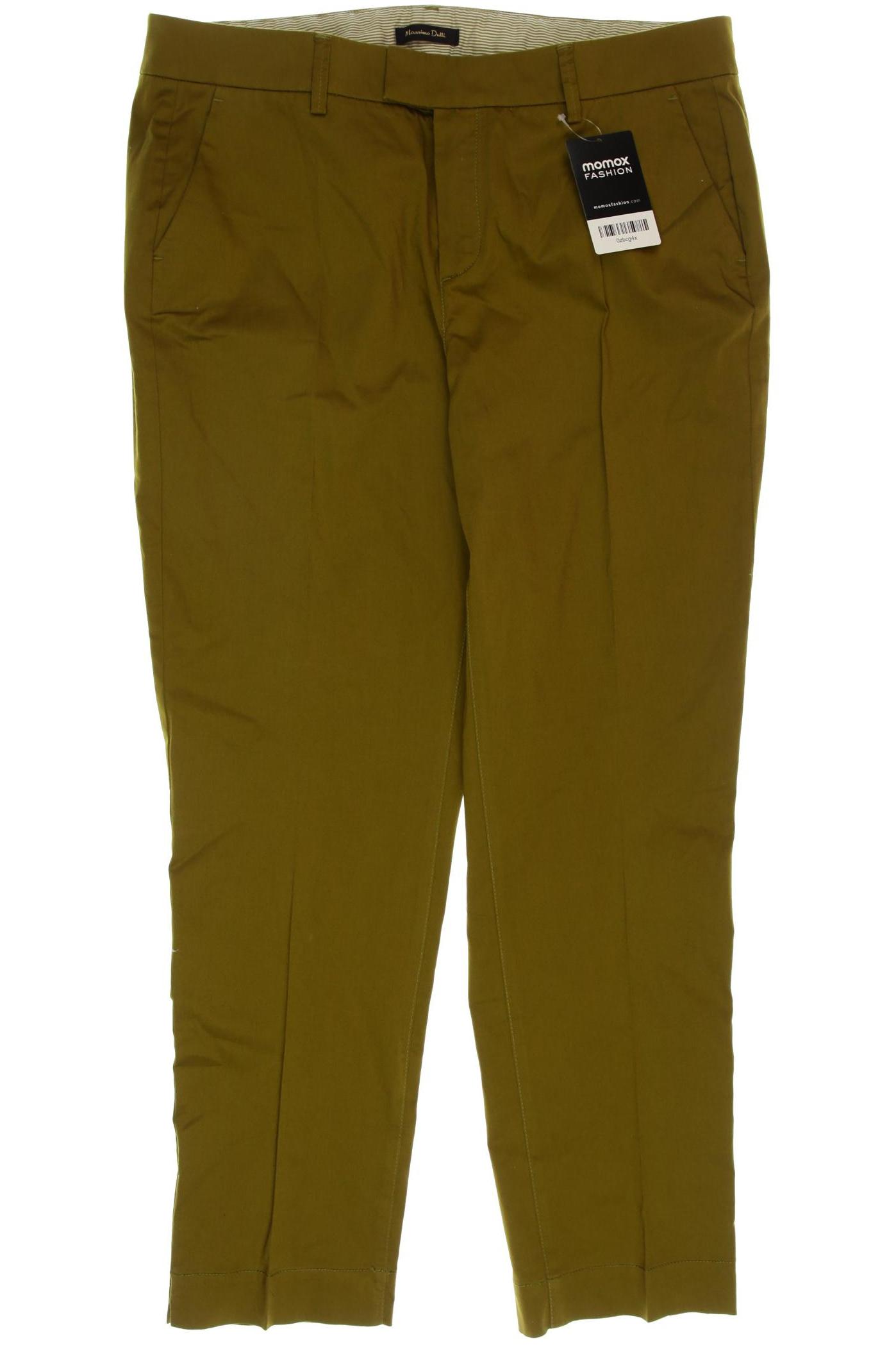 

Massimo Dutti Damen Stoffhose, grün, Gr. 42