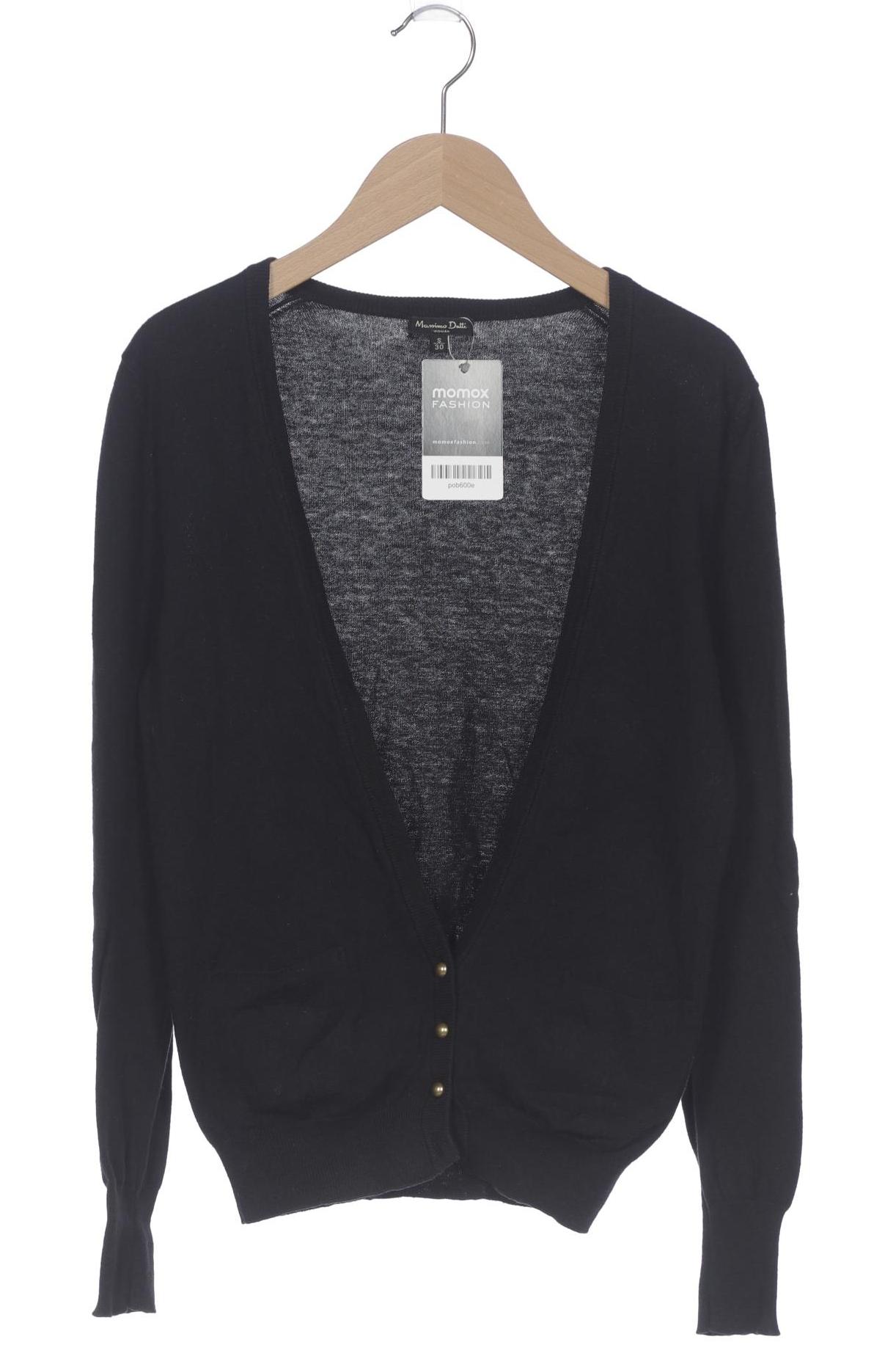 

Massimo Dutti Damen Strickjacke, schwarz, Gr. 36