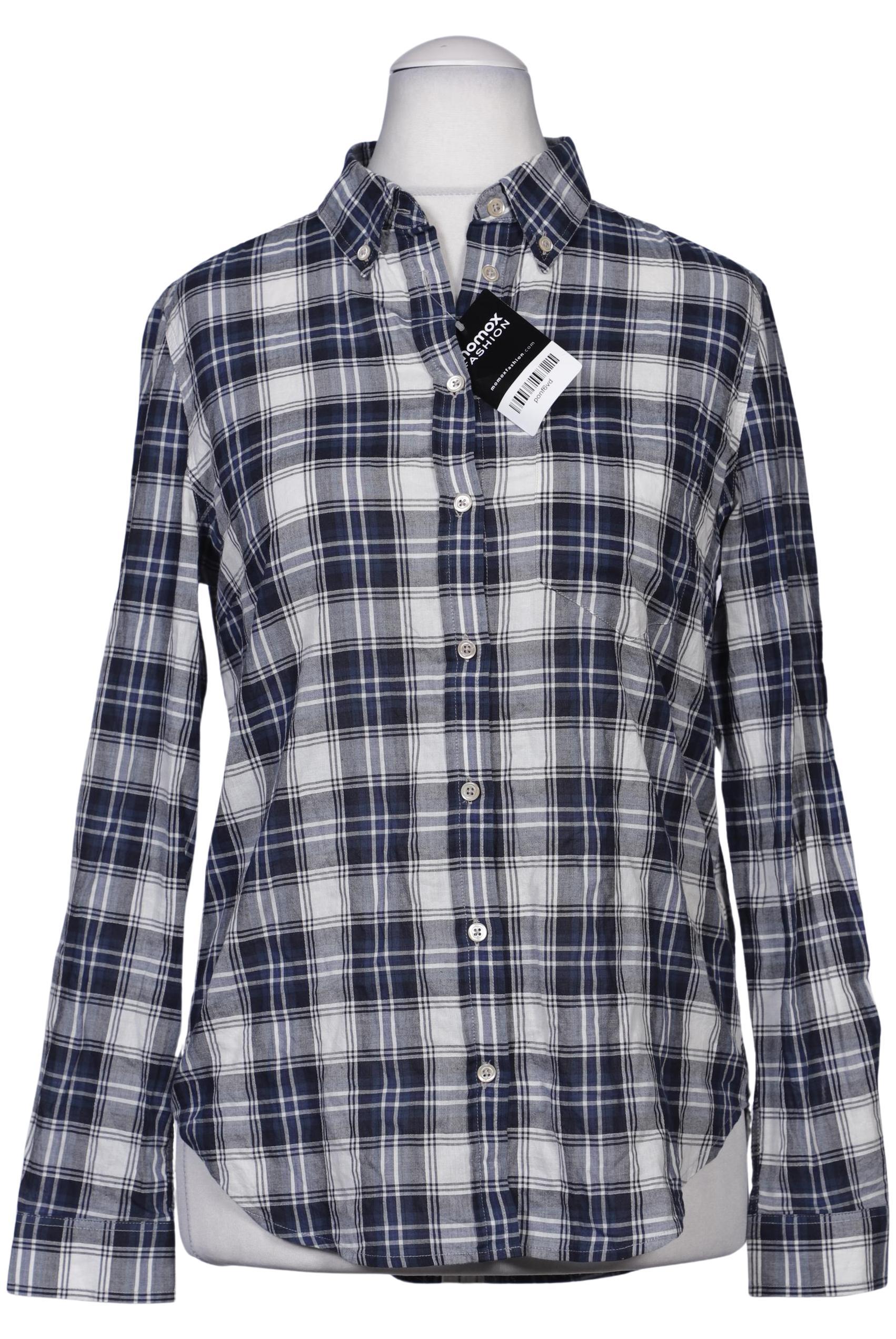 

Massimo Dutti Damen Bluse, marineblau, Gr. 38