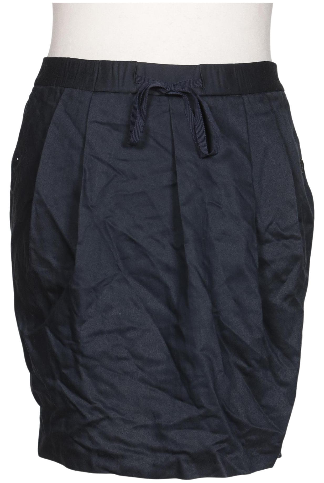 

Massimo Dutti Damen Rock, marineblau, Gr. 42