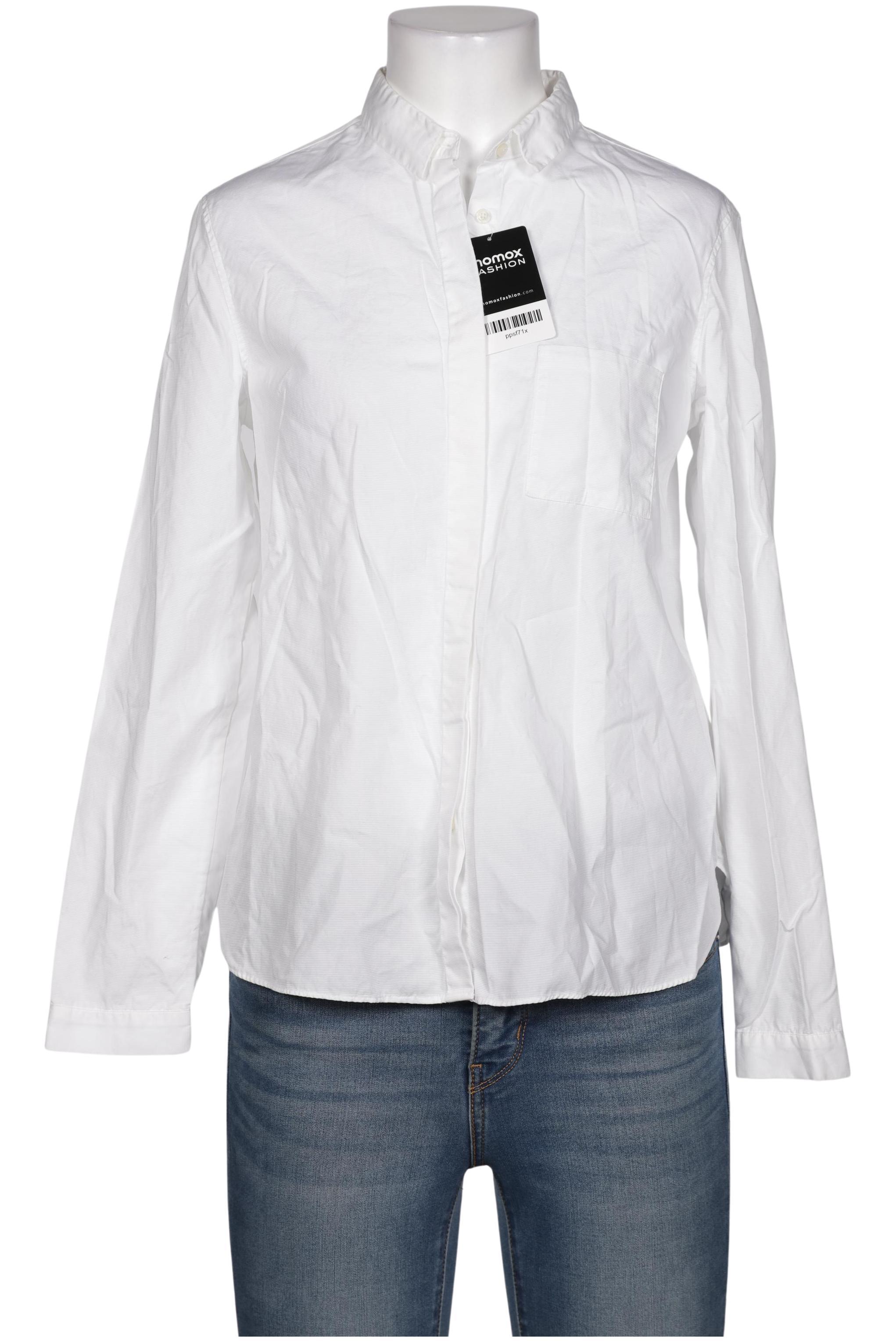 

Massimo Dutti Damen Bluse, weiß, Gr. 38
