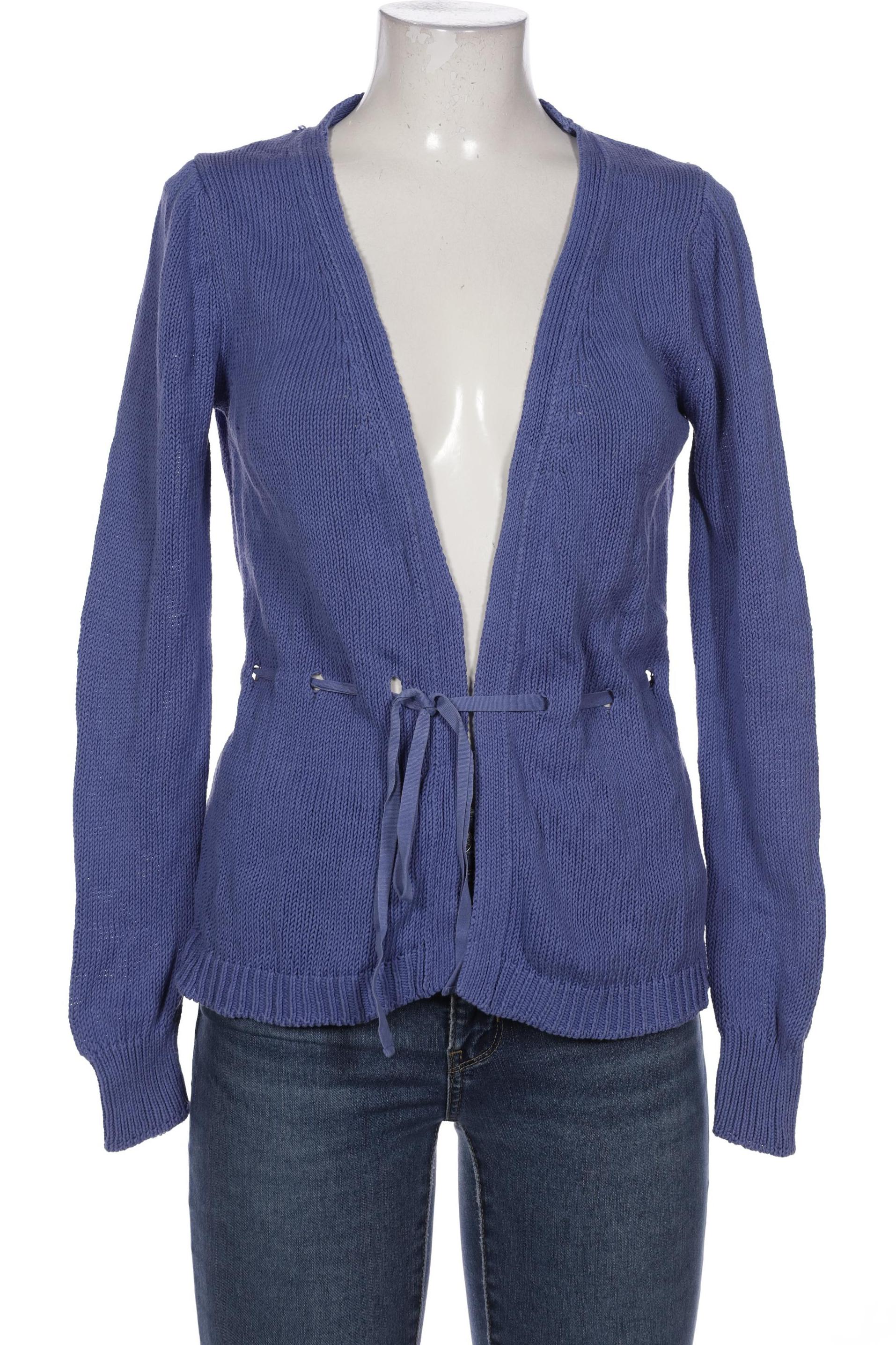 

Massimo Dutti Damen Strickjacke, blau, Gr. 42