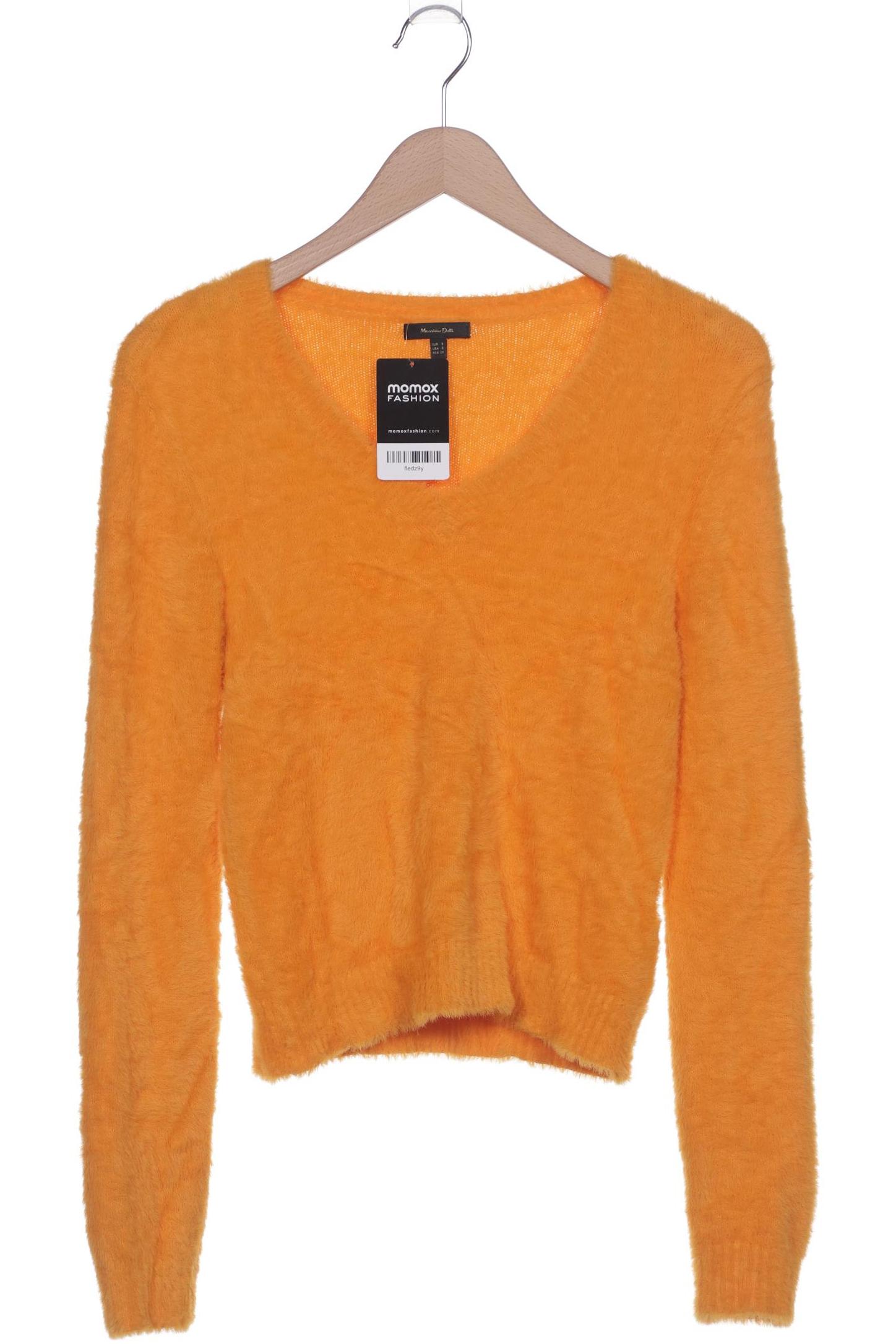 

Massimo Dutti Damen Pullover, orange, Gr. 36