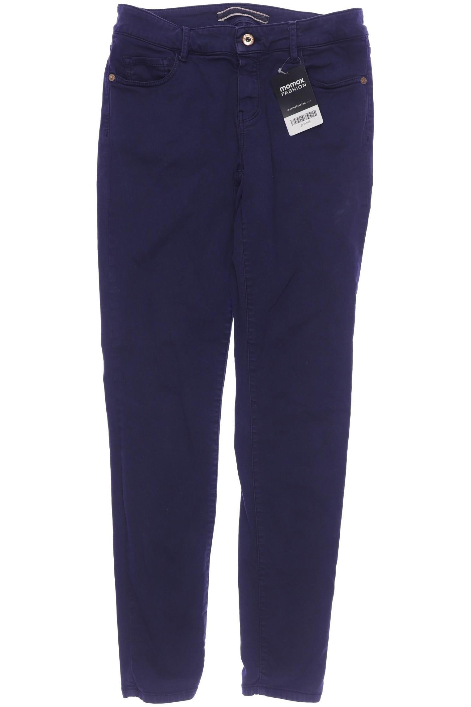 

Massimo Dutti Damen Stoffhose, marineblau, Gr. 38