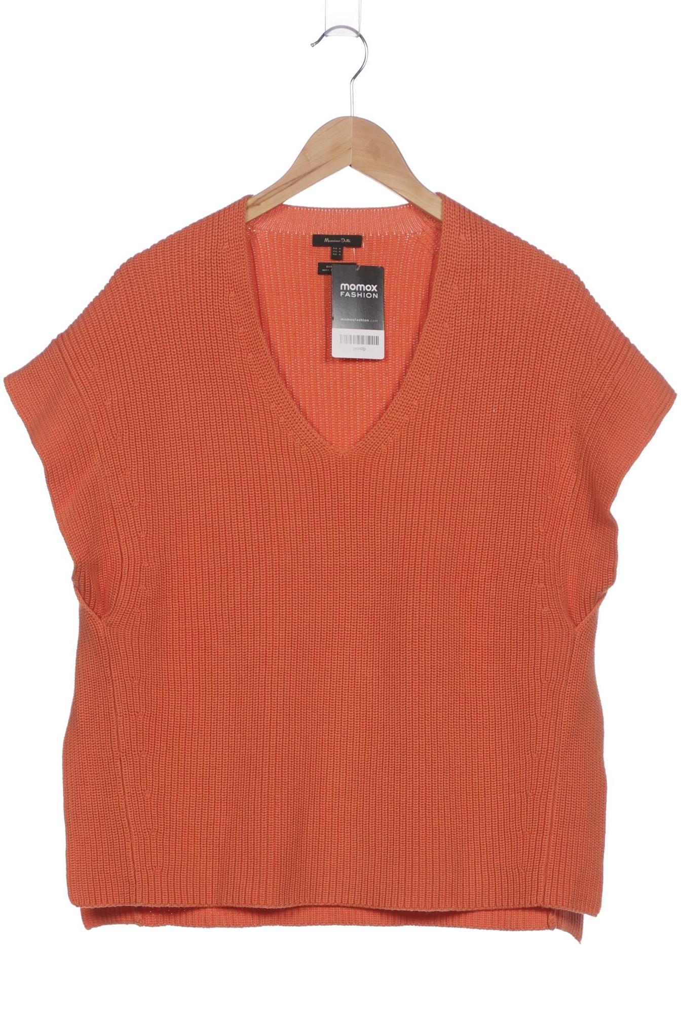 

Massimo Dutti Damen Pullover, orange, Gr. 38