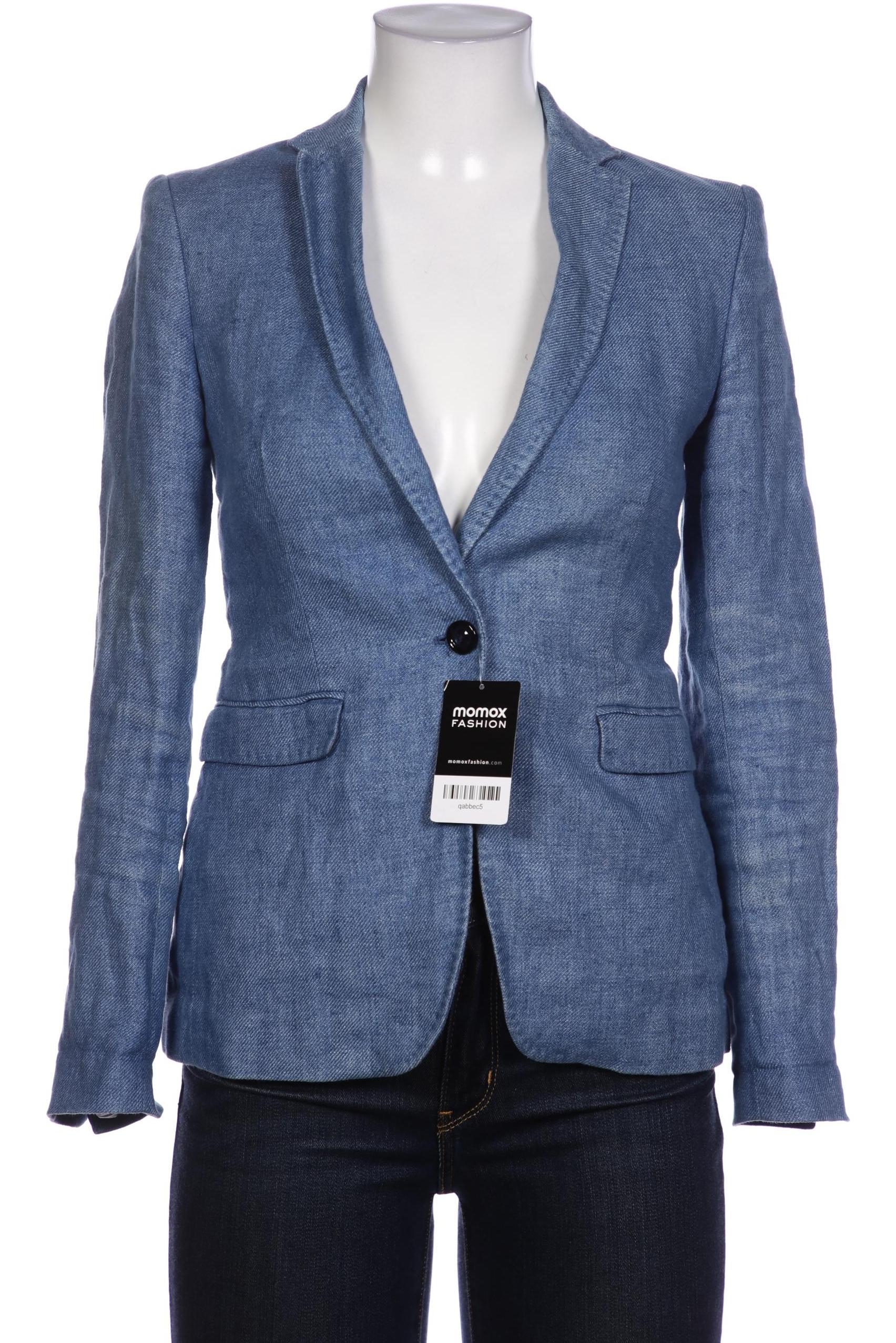 

Massimo Dutti Damen Blazer, blau, Gr. 36