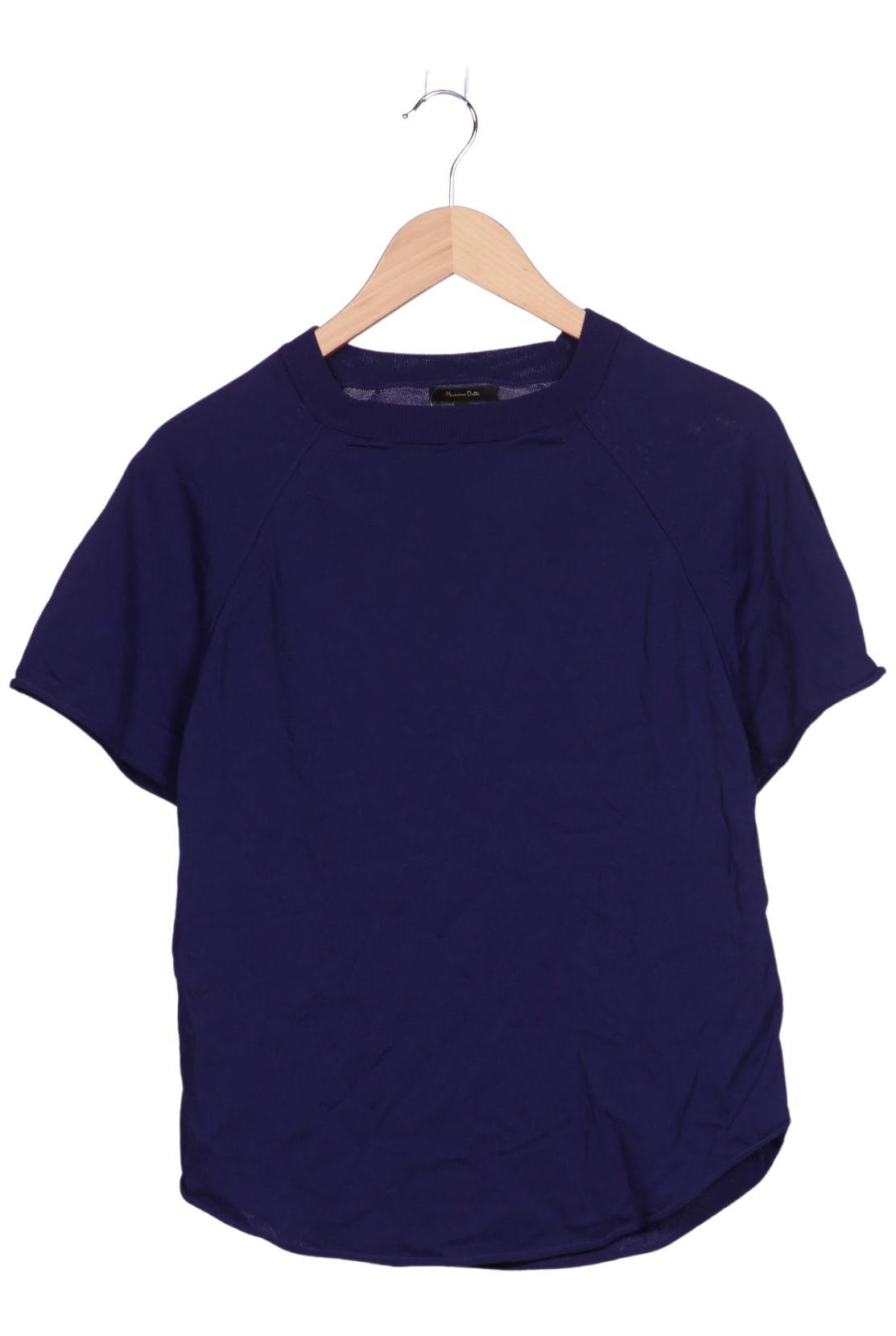 

Massimo Dutti Damen T-Shirt, marineblau, Gr. 36