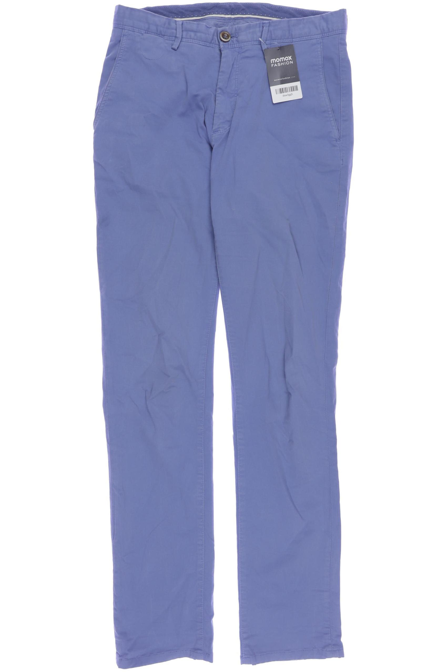 

Massimo Dutti Damen Stoffhose, blau, Gr. 38