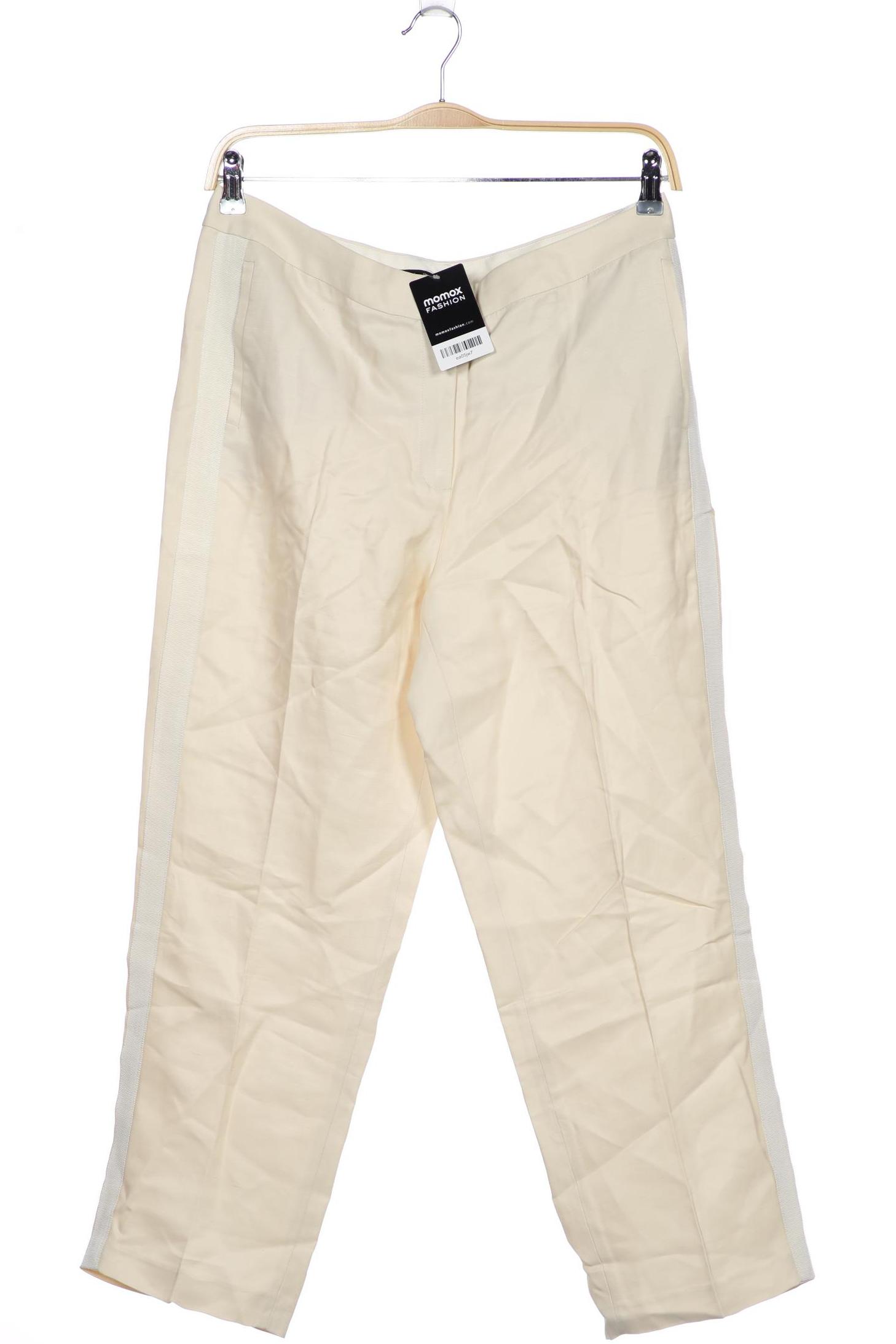 

Massimo Dutti Damen Stoffhose, cremeweiß