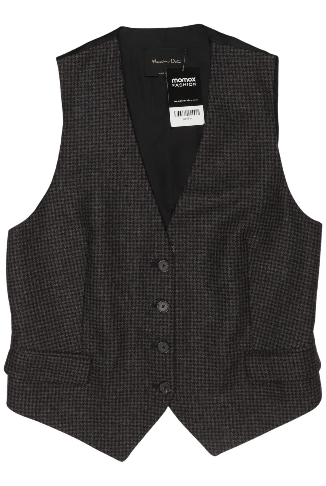 

Massimo Dutti Damen Weste, grau, Gr. 42