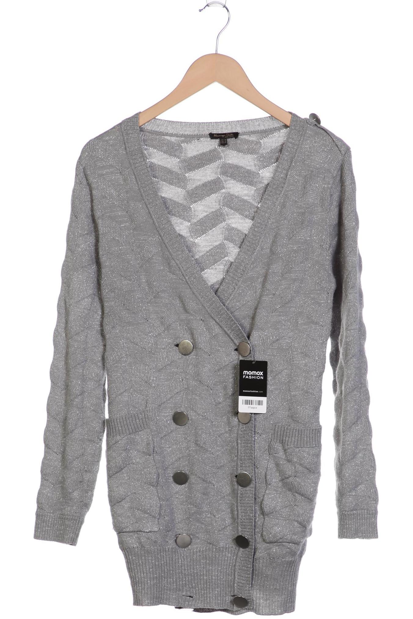 

Massimo Dutti Damen Strickjacke, grau, Gr. 38