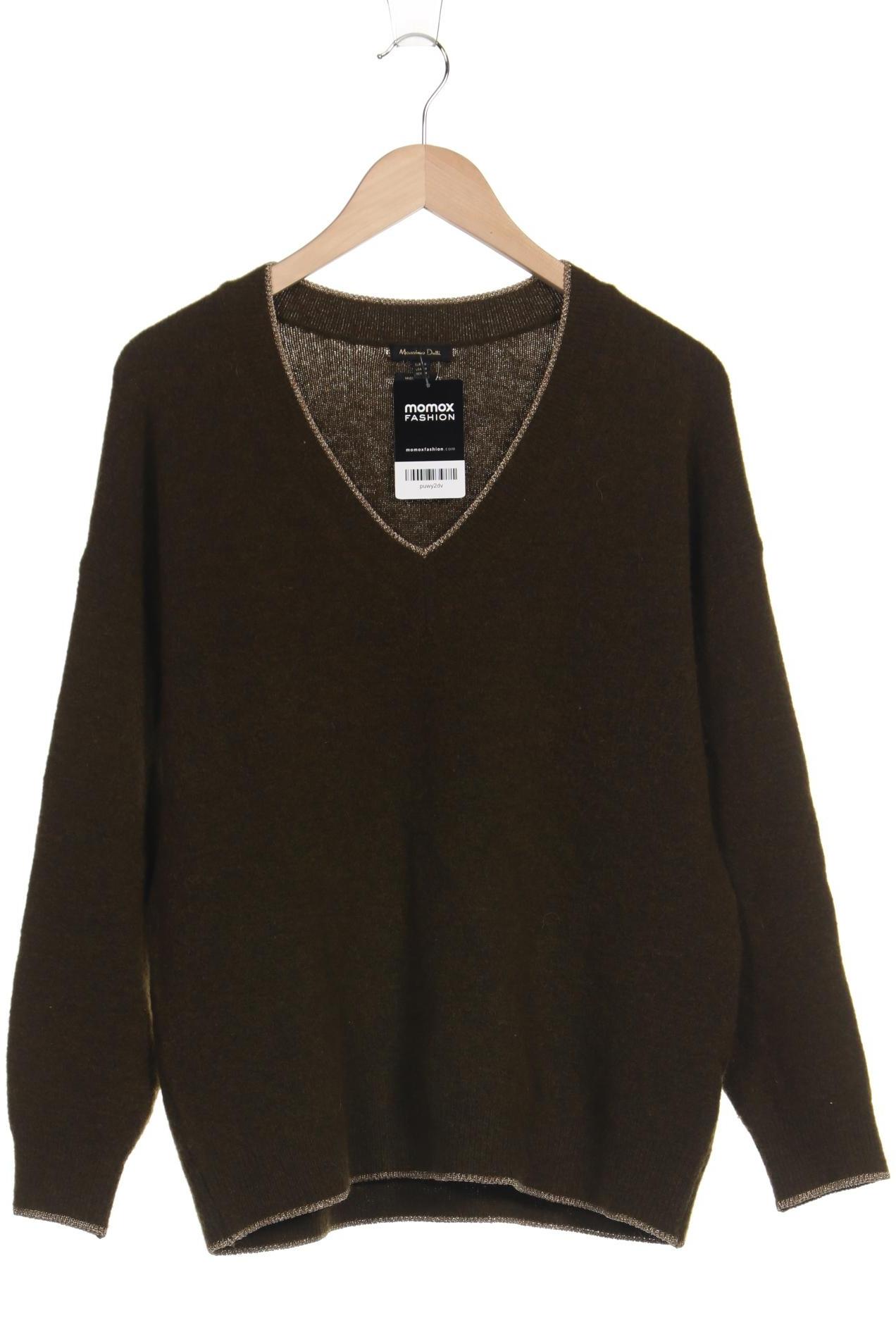 

Massimo Dutti Damen Pullover, grün, Gr. 38