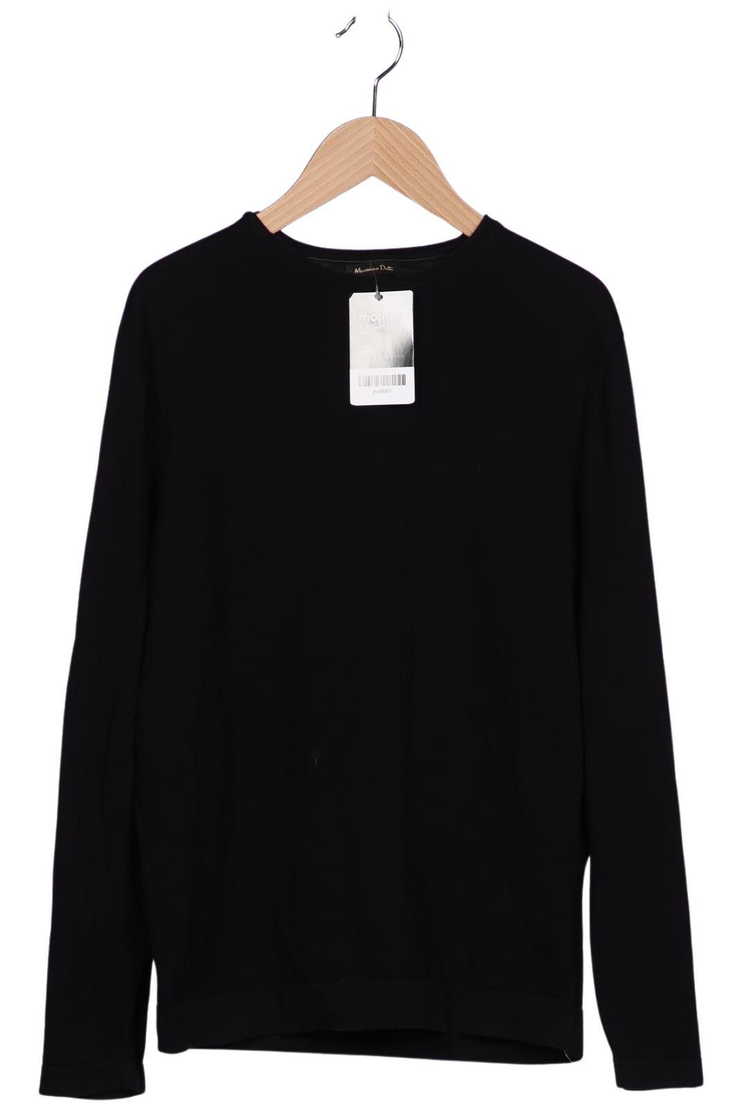 

Massimo Dutti Damen Langarmshirt, marineblau, Gr. 42