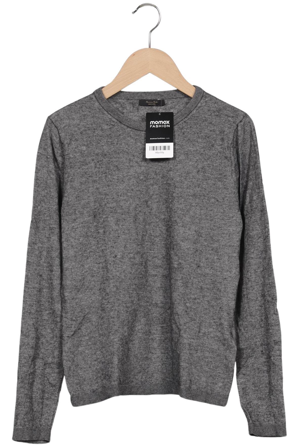 

Massimo Dutti Damen Pullover, grau, Gr. 34