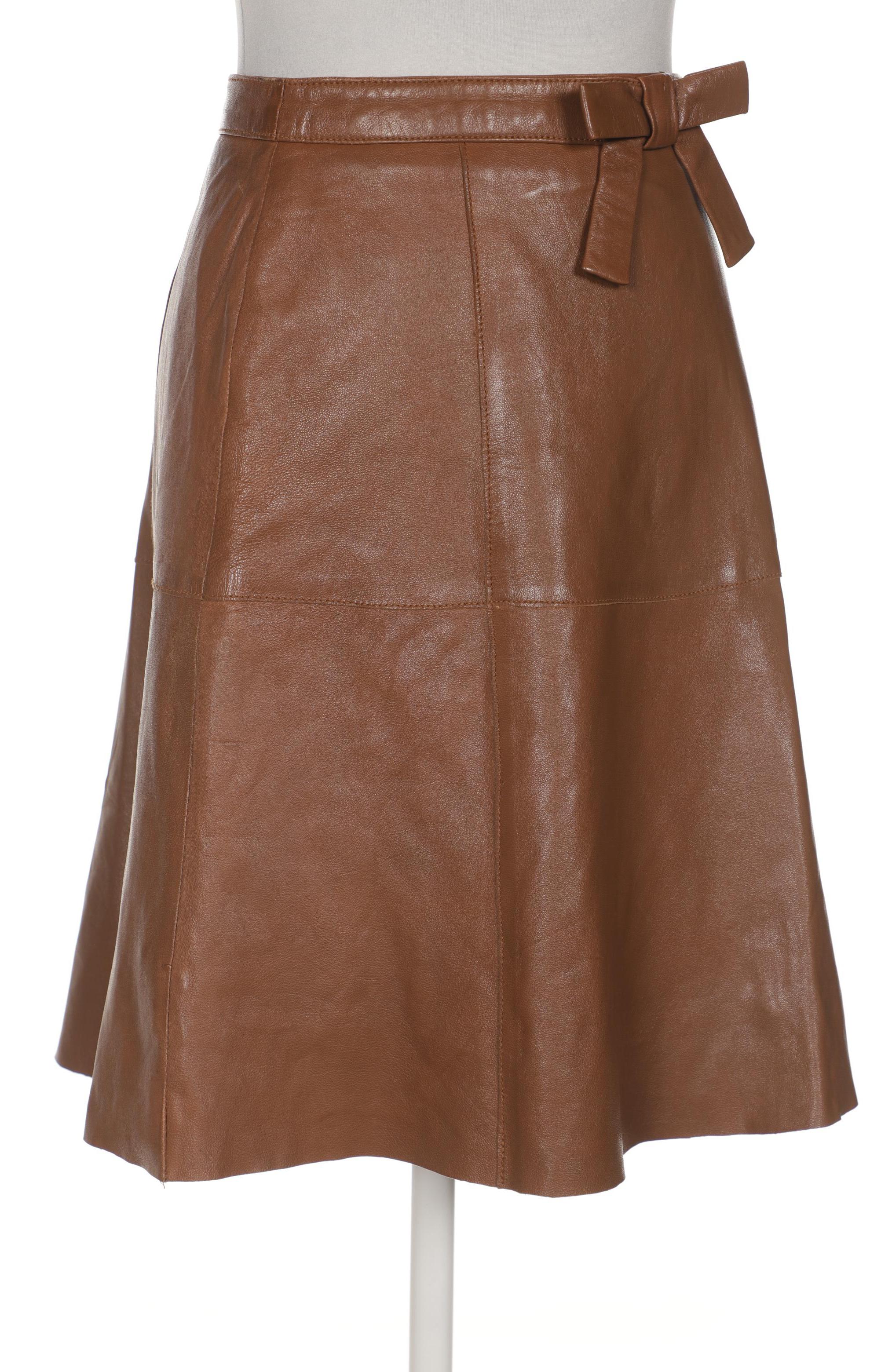 

Massimo Dutti Damen Rock, braun, Gr. 38